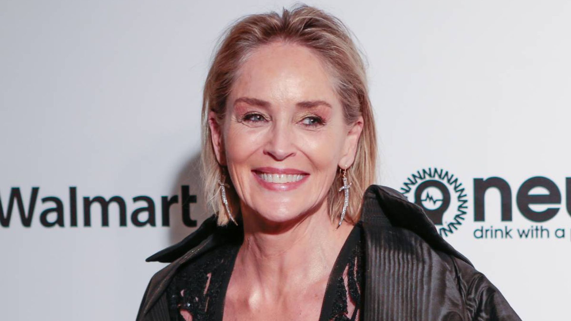 Sharon Stone Goes Topless Donning String Bikini In Stunning Poolside