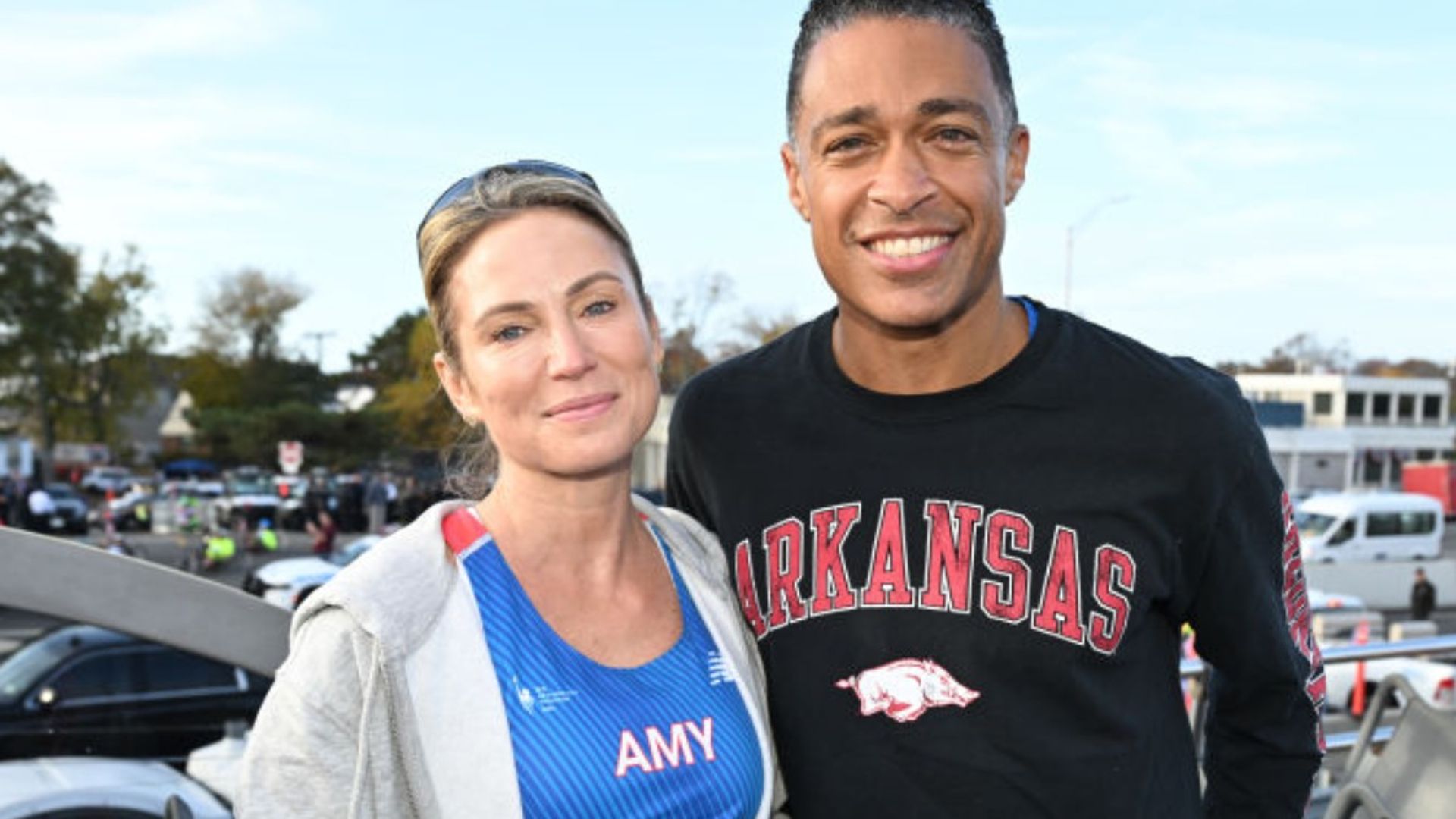 Gma S Amy Robach S Birthday Surprise For T J Holmes Revealed In