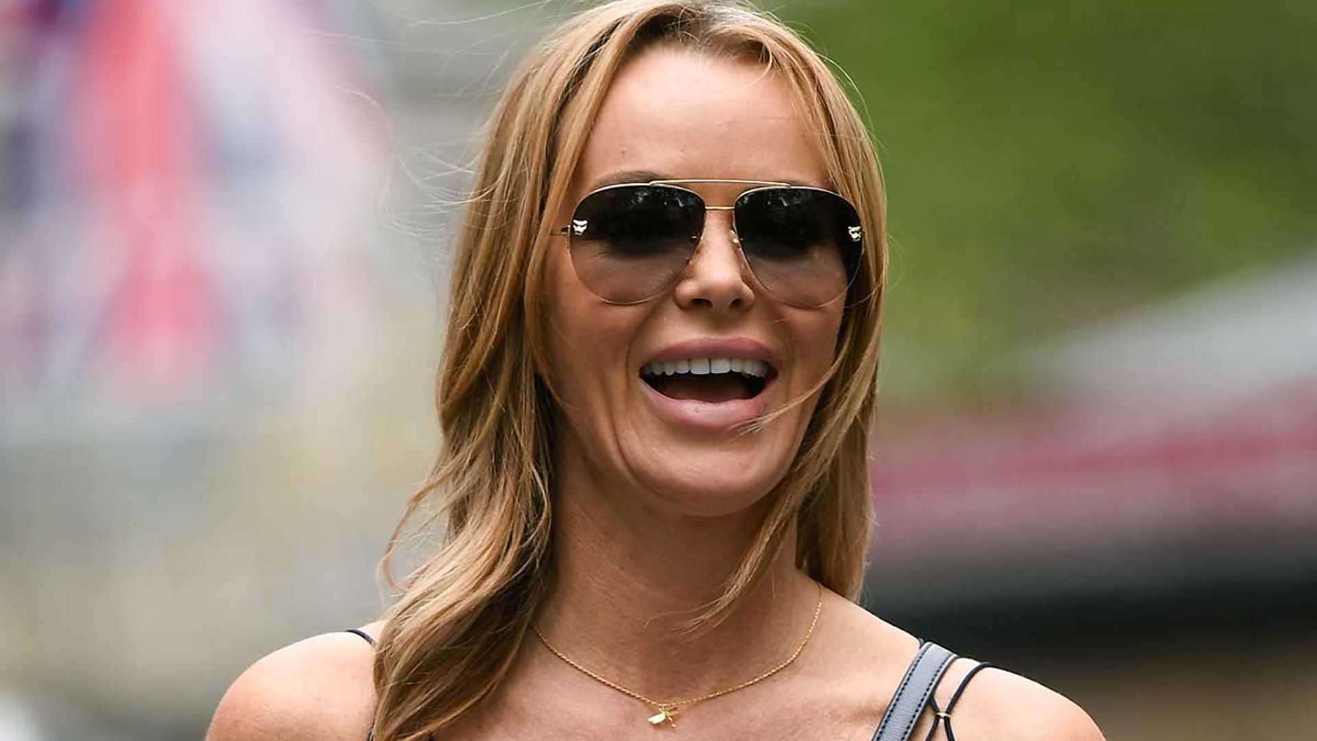 Amanda Holden Sashays In Skinny Jeans And Slinky Strappy Top Hello