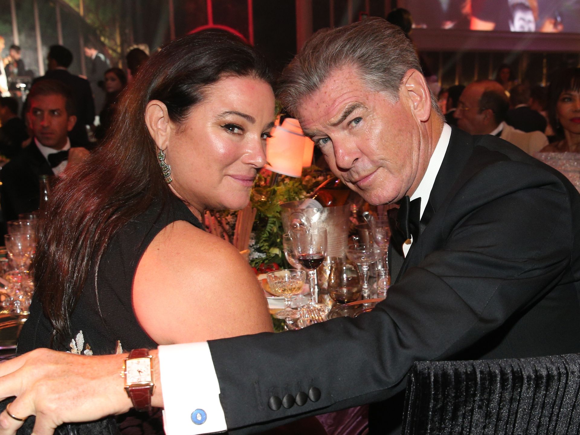 Met Gala 2023: Pierce Brosnan, Wife Keely Match in Black During Debut