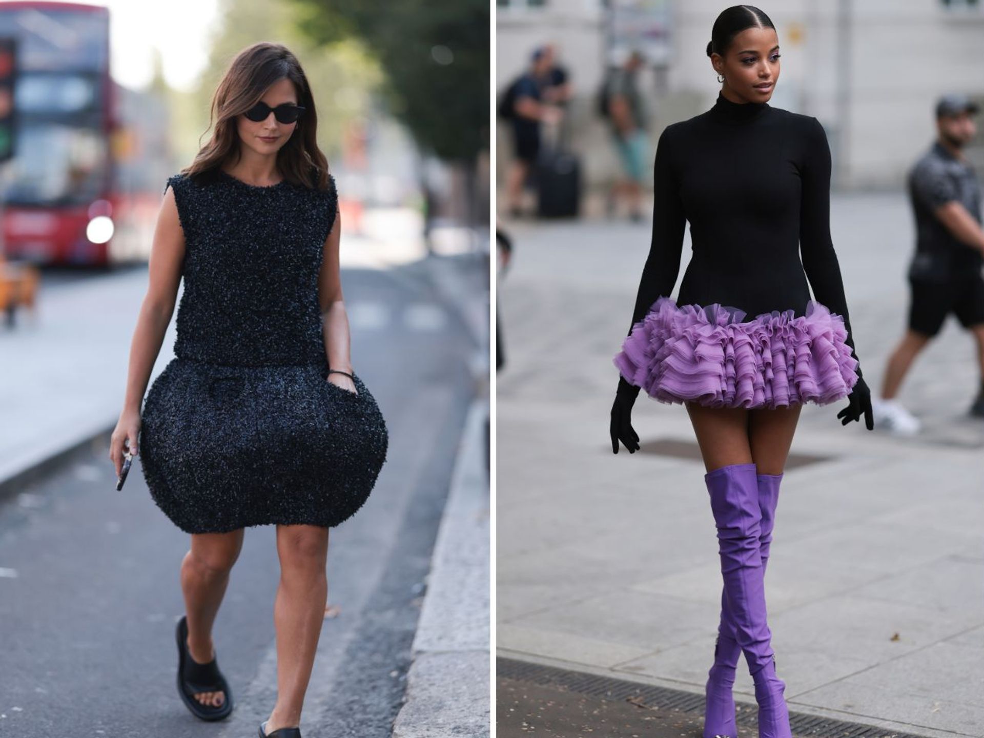 Jenna Coleman, Ella Balinska, Poppy Delevigne: The best street style  moments from London Fashion Week SS24