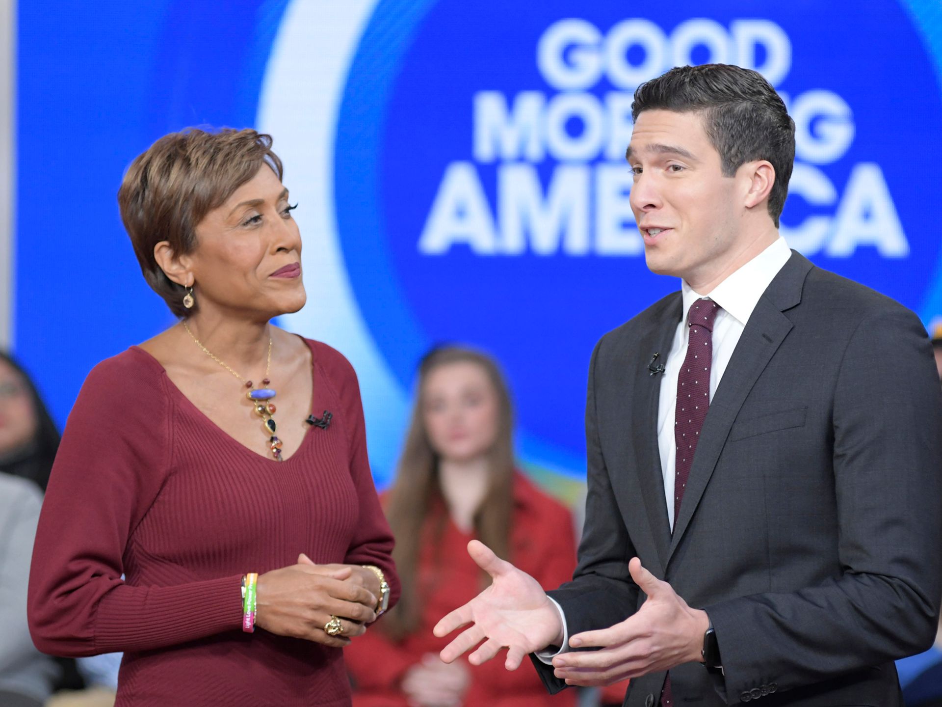 Robin Roberts left lost for words by GMA co-host Will Reeves during eye-opening moment | HELLO!