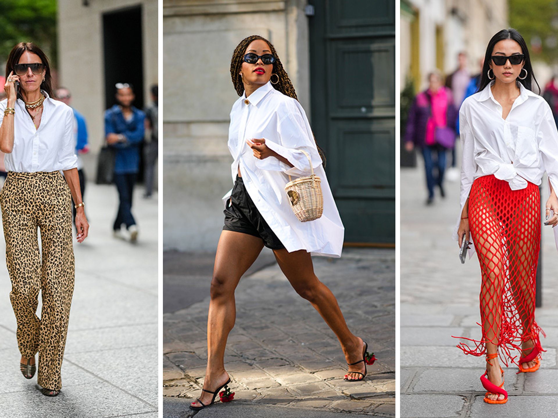 4 Ways to Wear a White Shirt - Styled By Sally