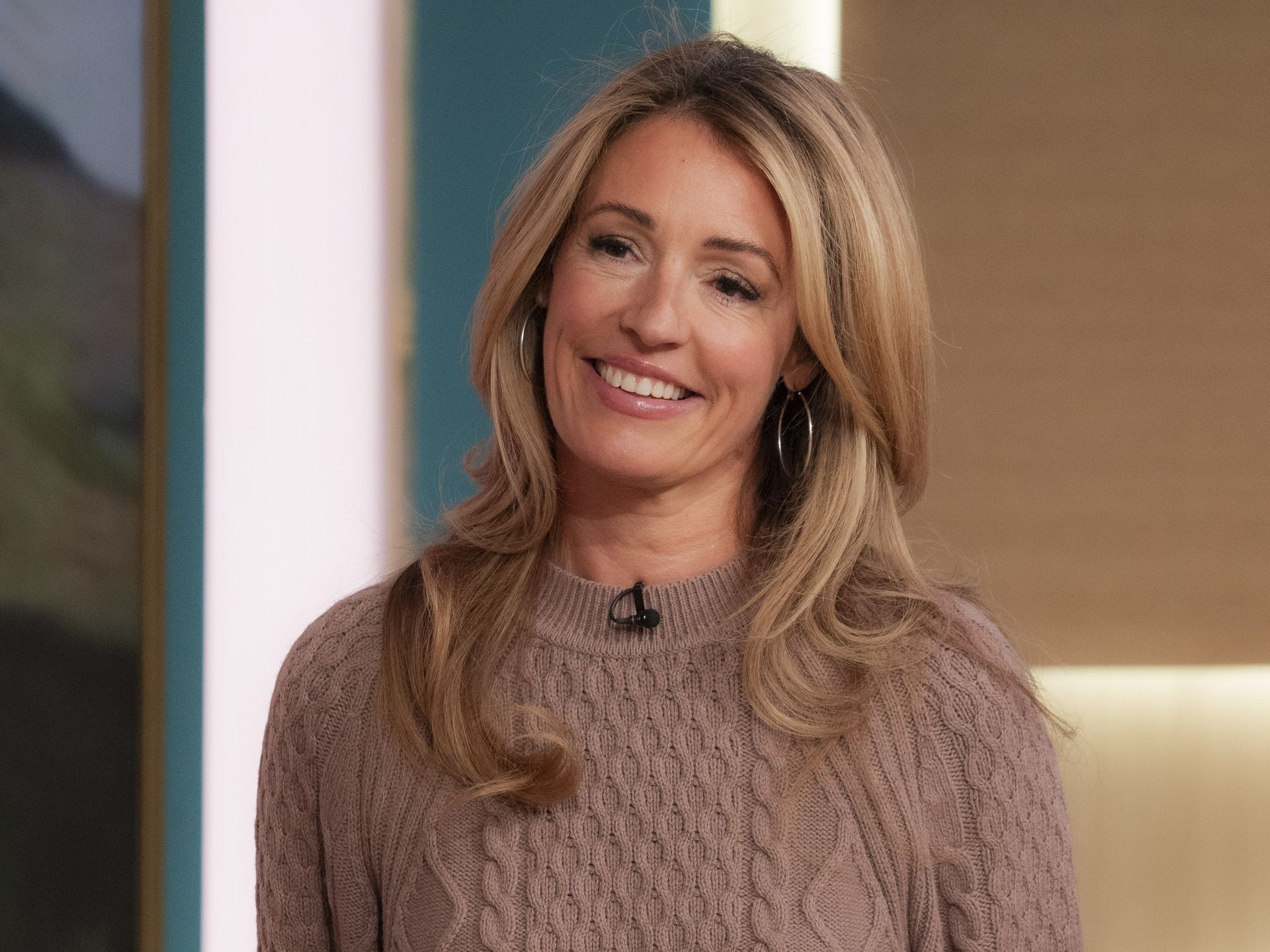 Cat Deeley steals the show in leg-lengthening glittery flares | HELLO!