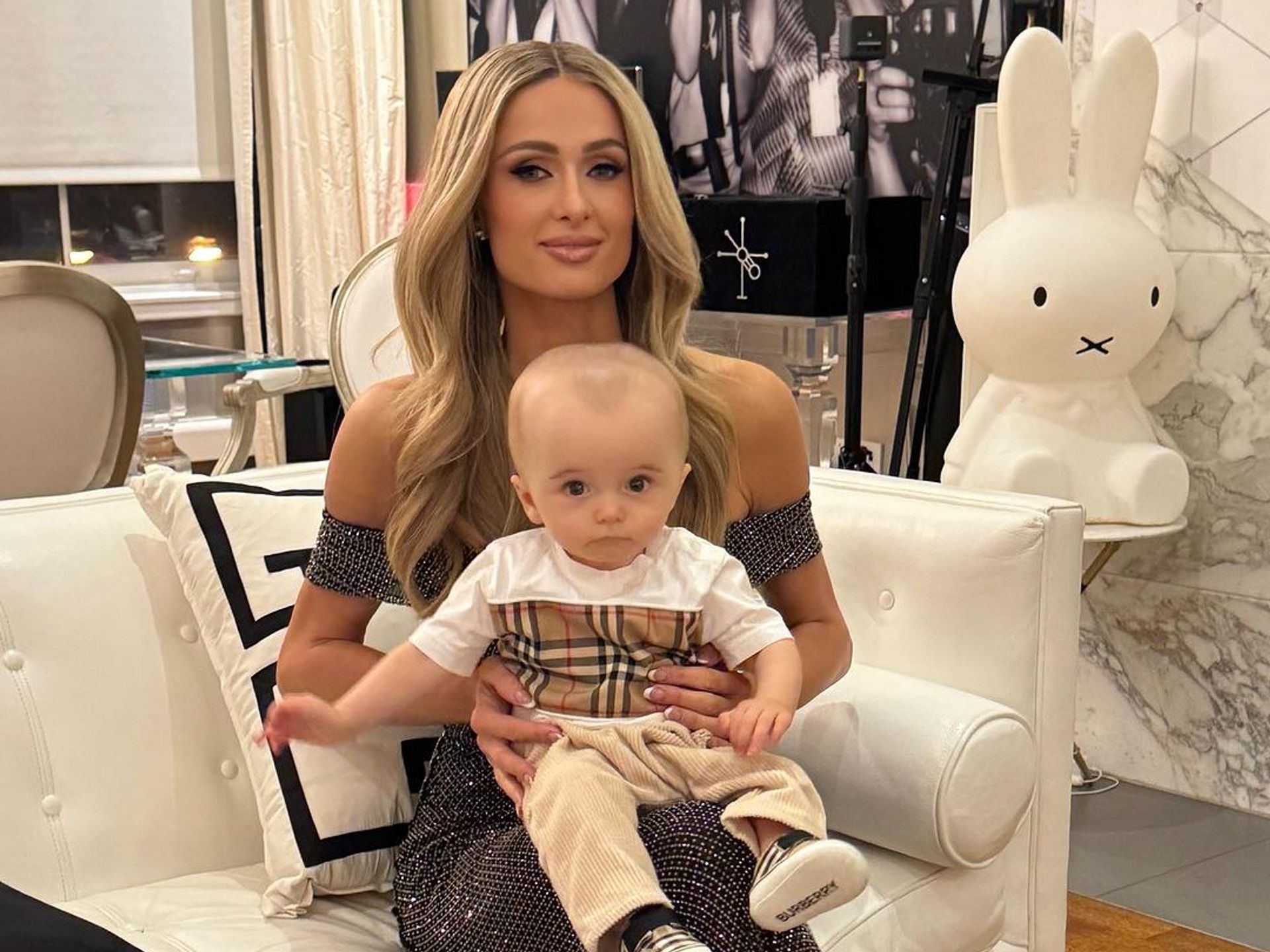 Paris Hilton shares emotional unseen footage of baby son Phoenix's birth  after 'sick' comments about his appearance | HELLO!