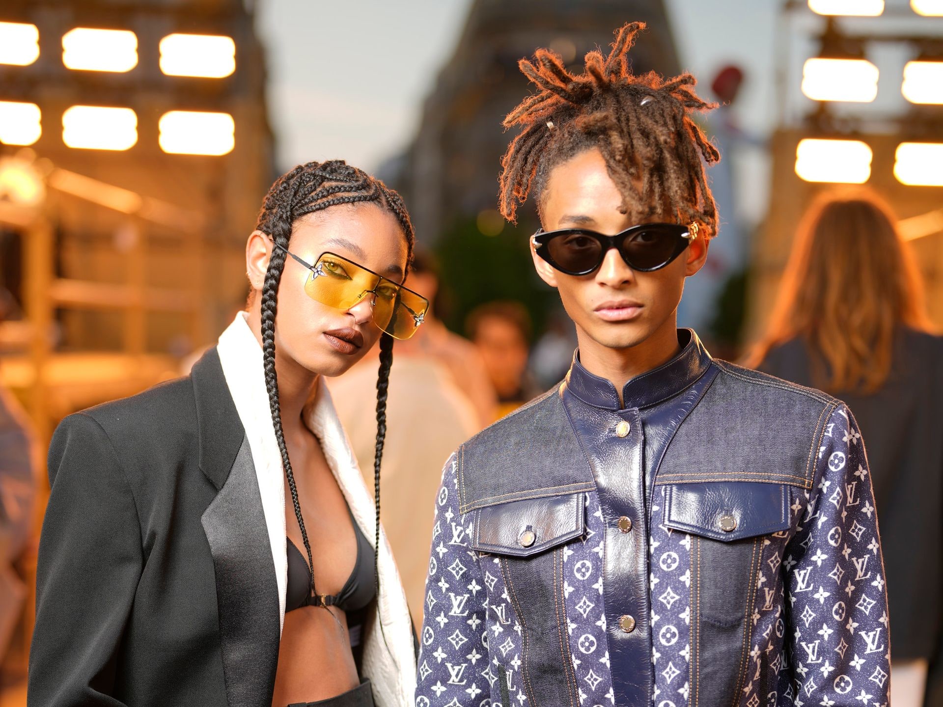 Will Smith's daughter Willow wears a bikini with a suit for star-studded  outing alongside brother Jaden