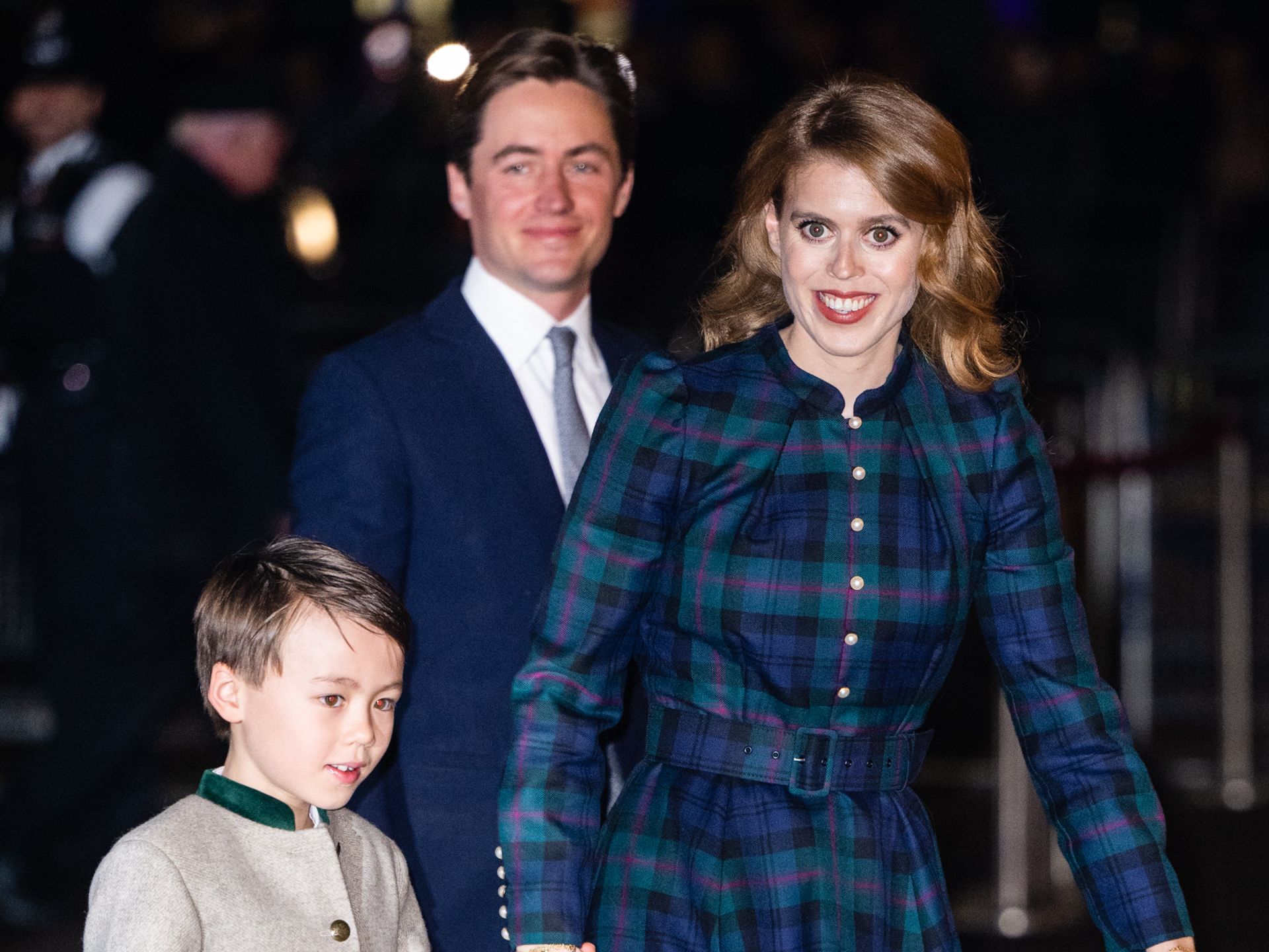 Princess Beatrice is a festive vision for ultra rare appearance