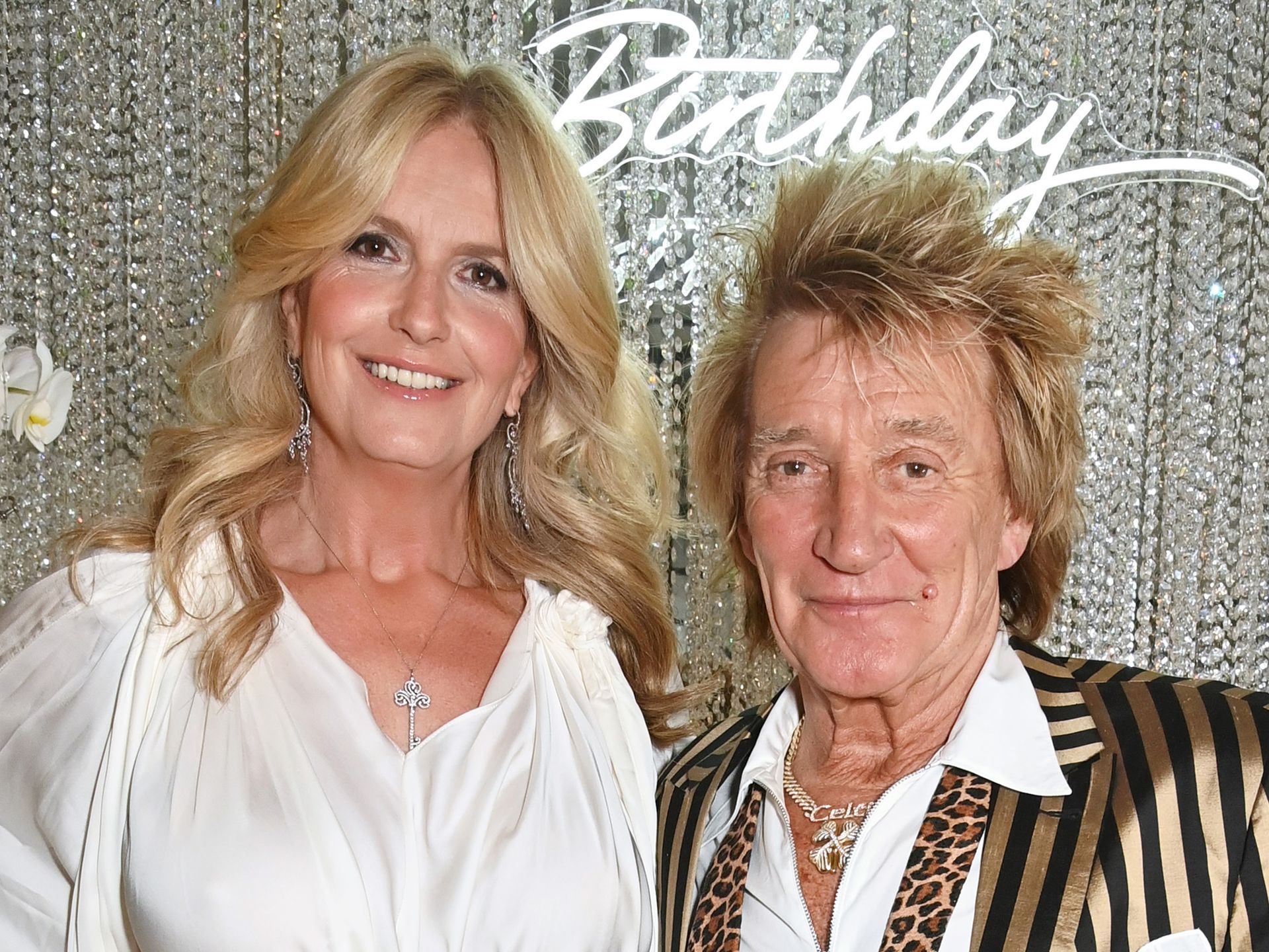 Rod Stewarts EPIC shoe wardrobe at $70m LA mansion with Penny Lancaster will blow your mind HELLO! pic image
