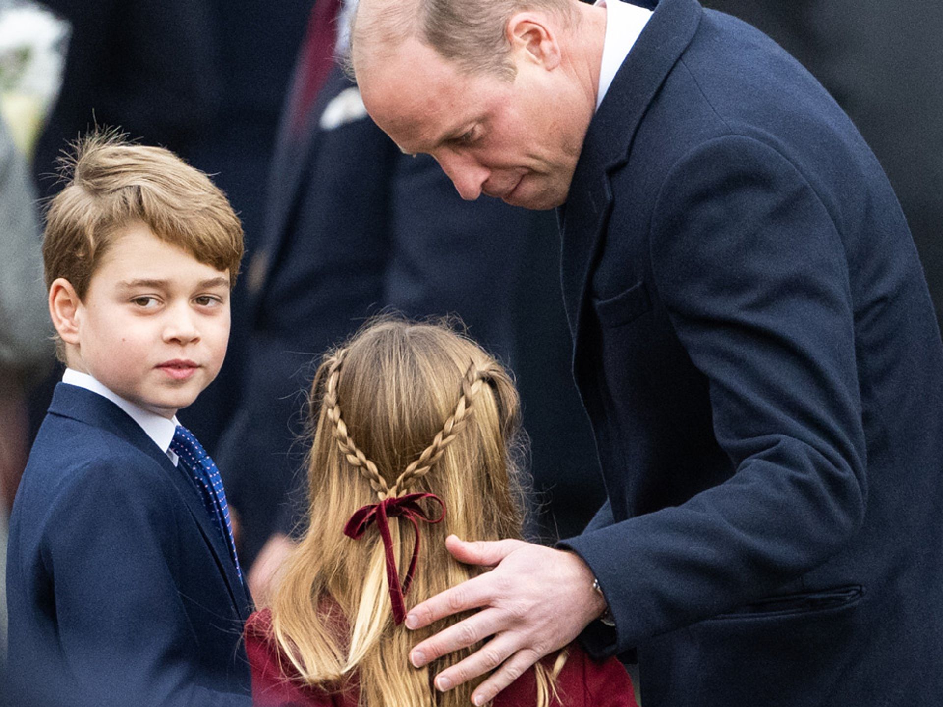 Princess Charlotte shares sweet moment with 'papa' Prince William - watch |  HELLO!