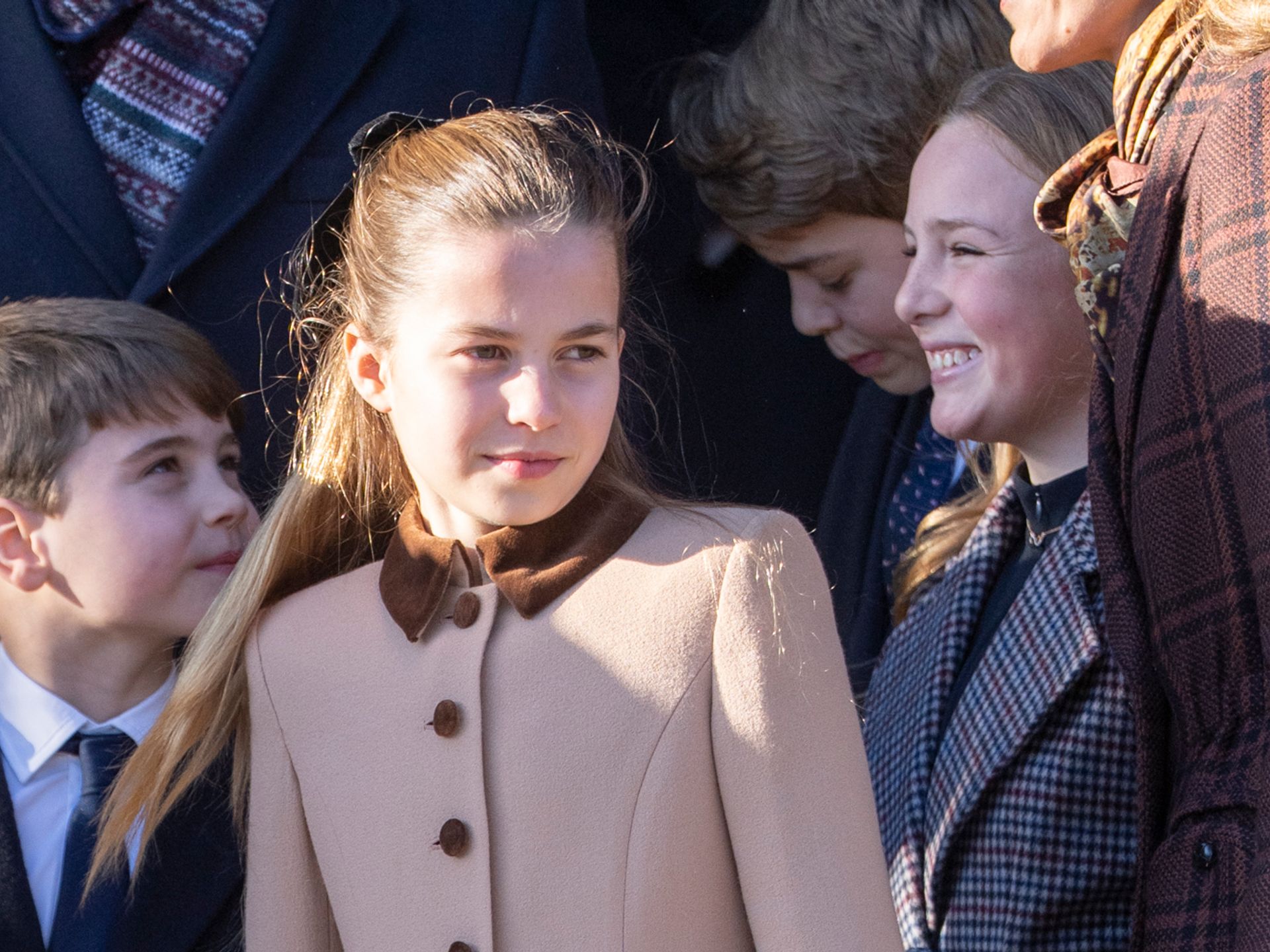 Princess Charlotte hailed 'Princess Anne in the making' as ...