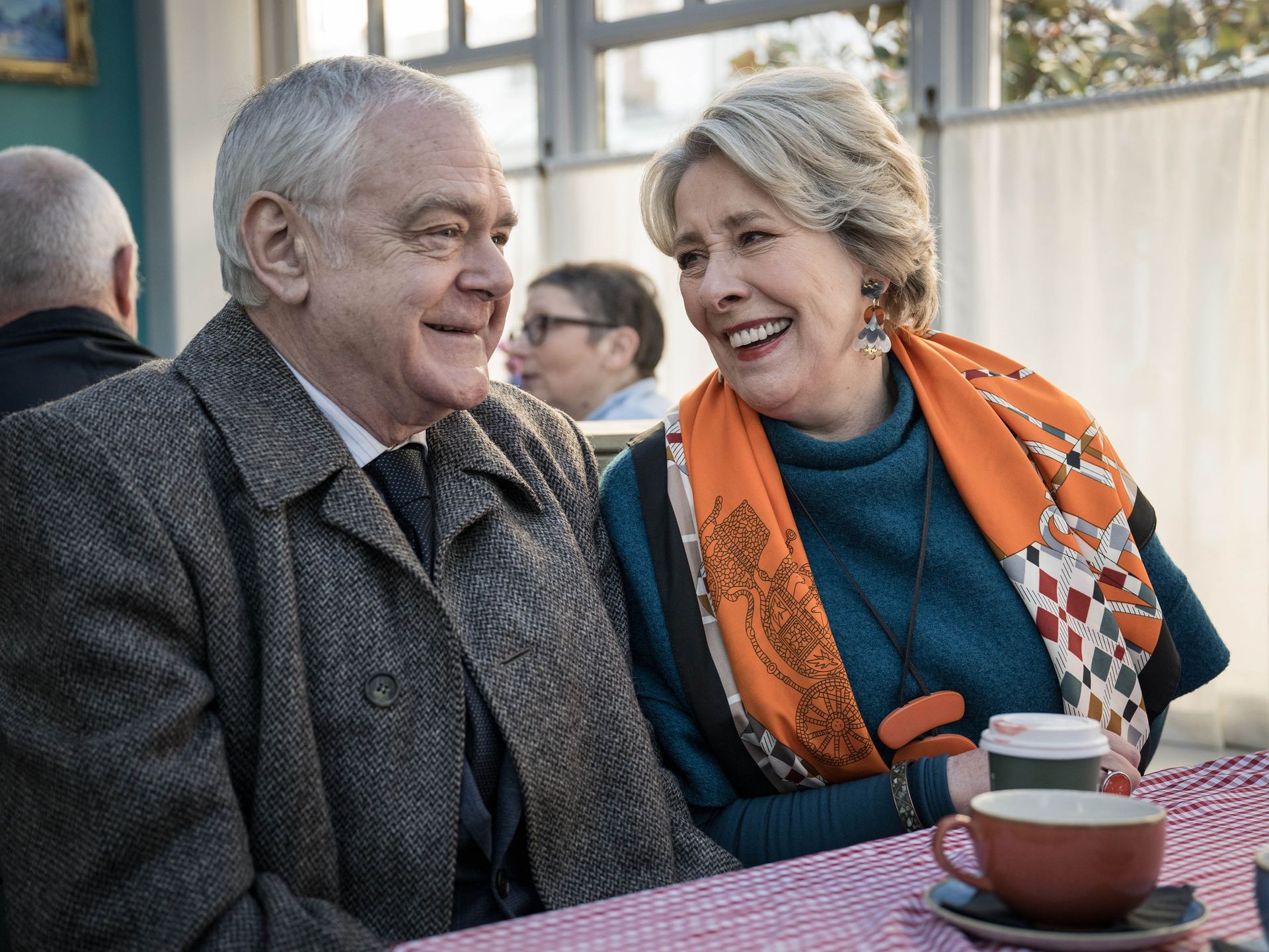 Downton Abbey star teams up with real-life husband in crime drama series |  HELLO!