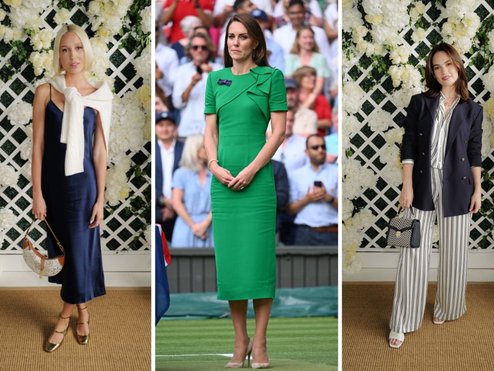 Wimbledon Style 2023: Kate Middleton, Lily James, Ariana Grande