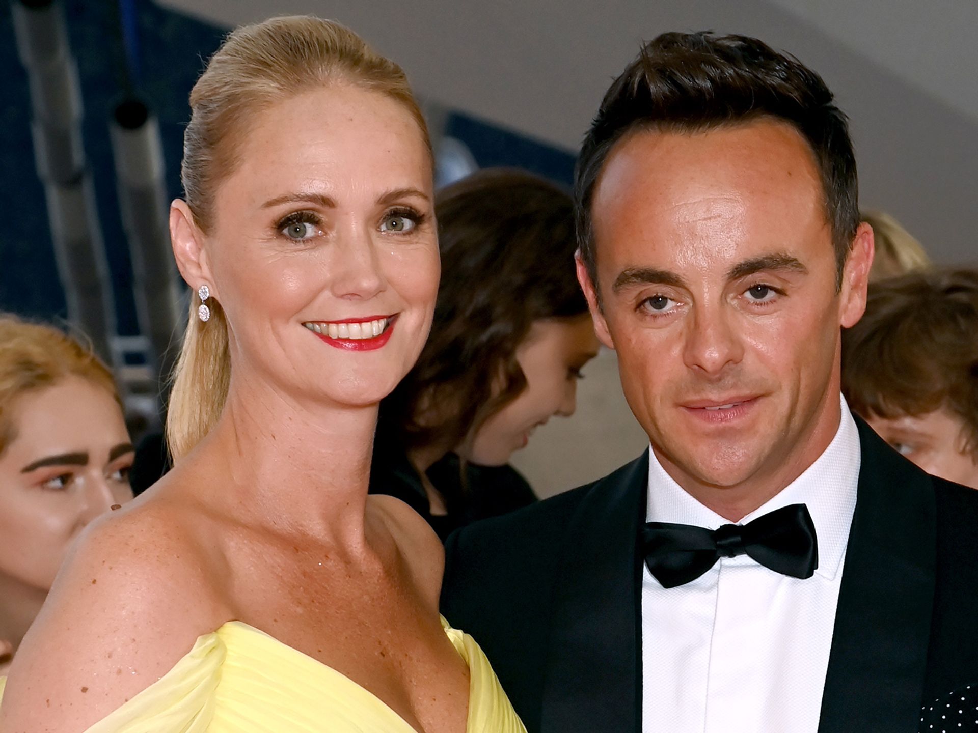 Ant McPartlin is a proud dad as he takes newborn son for a walk alongside  wife Anne-Marie Corbett | HELLO!