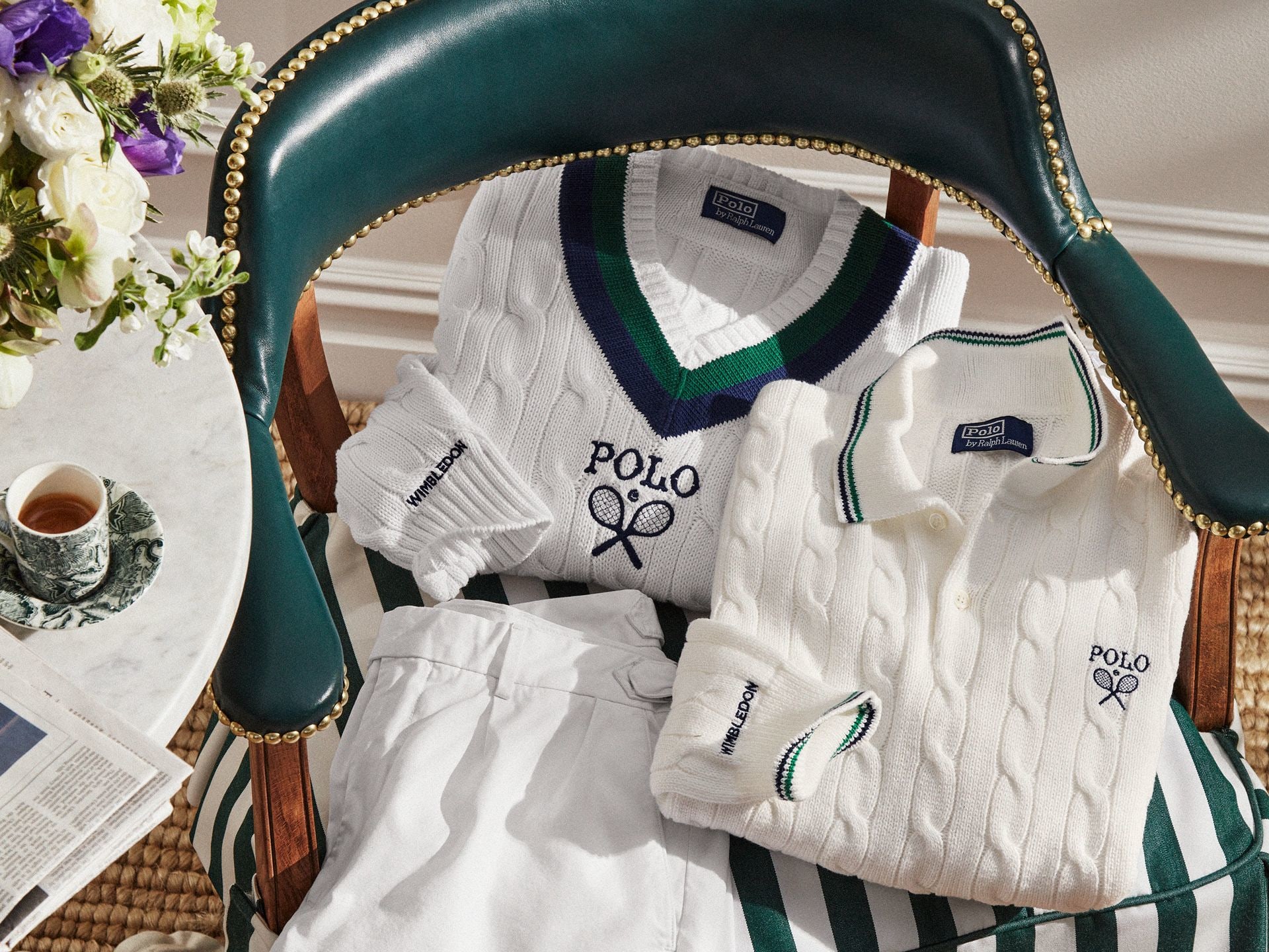 Ralph Lauren's Wimbledon 2021 Capsule Collection Takes The Preppy Look To  Sartorial Heights - ELLE SINGAPORE