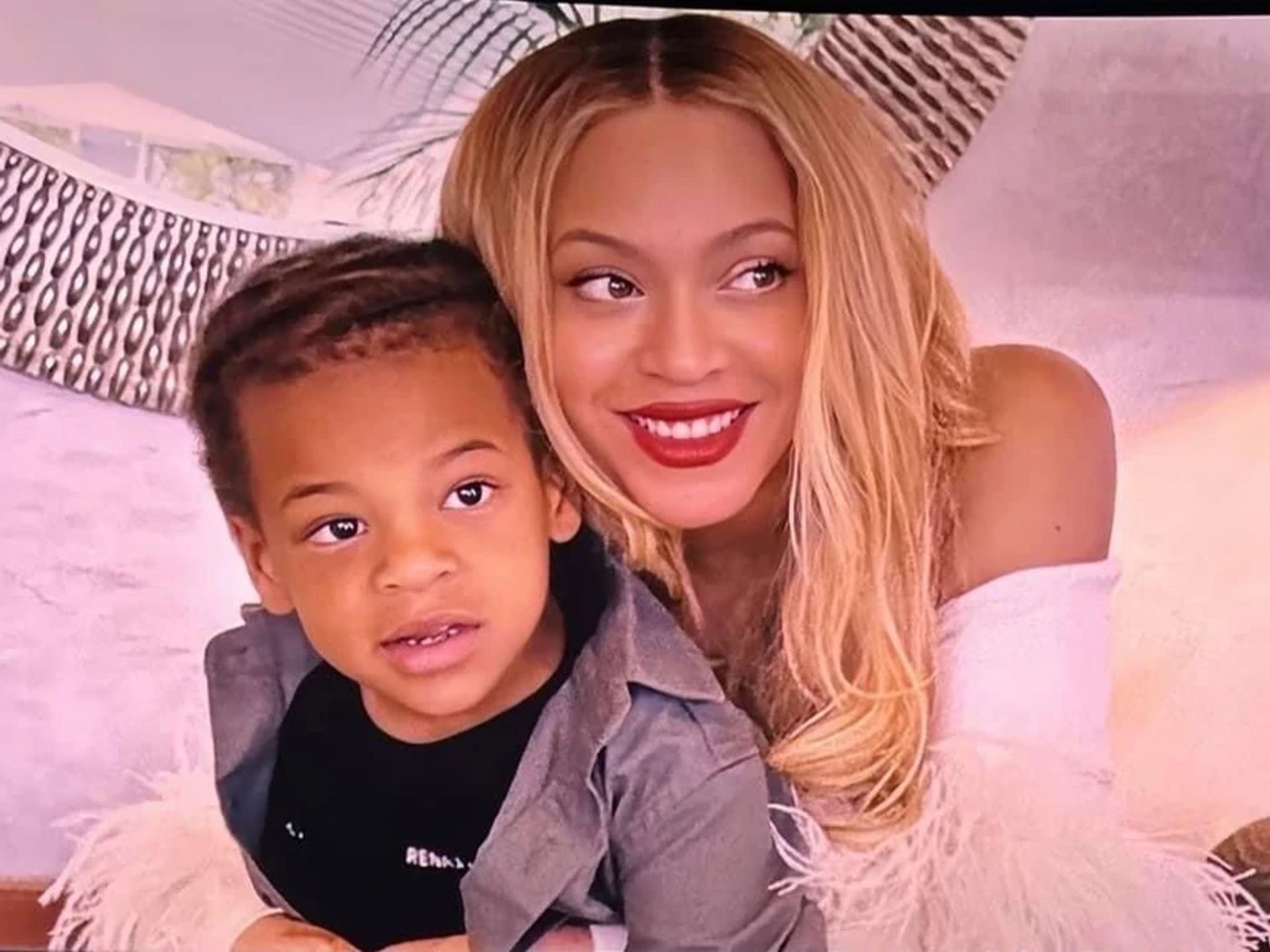 Beyoncé's son Sir Carter cheers on parents and older sister Blue Ivy in the  most adorable way | HELLO!
