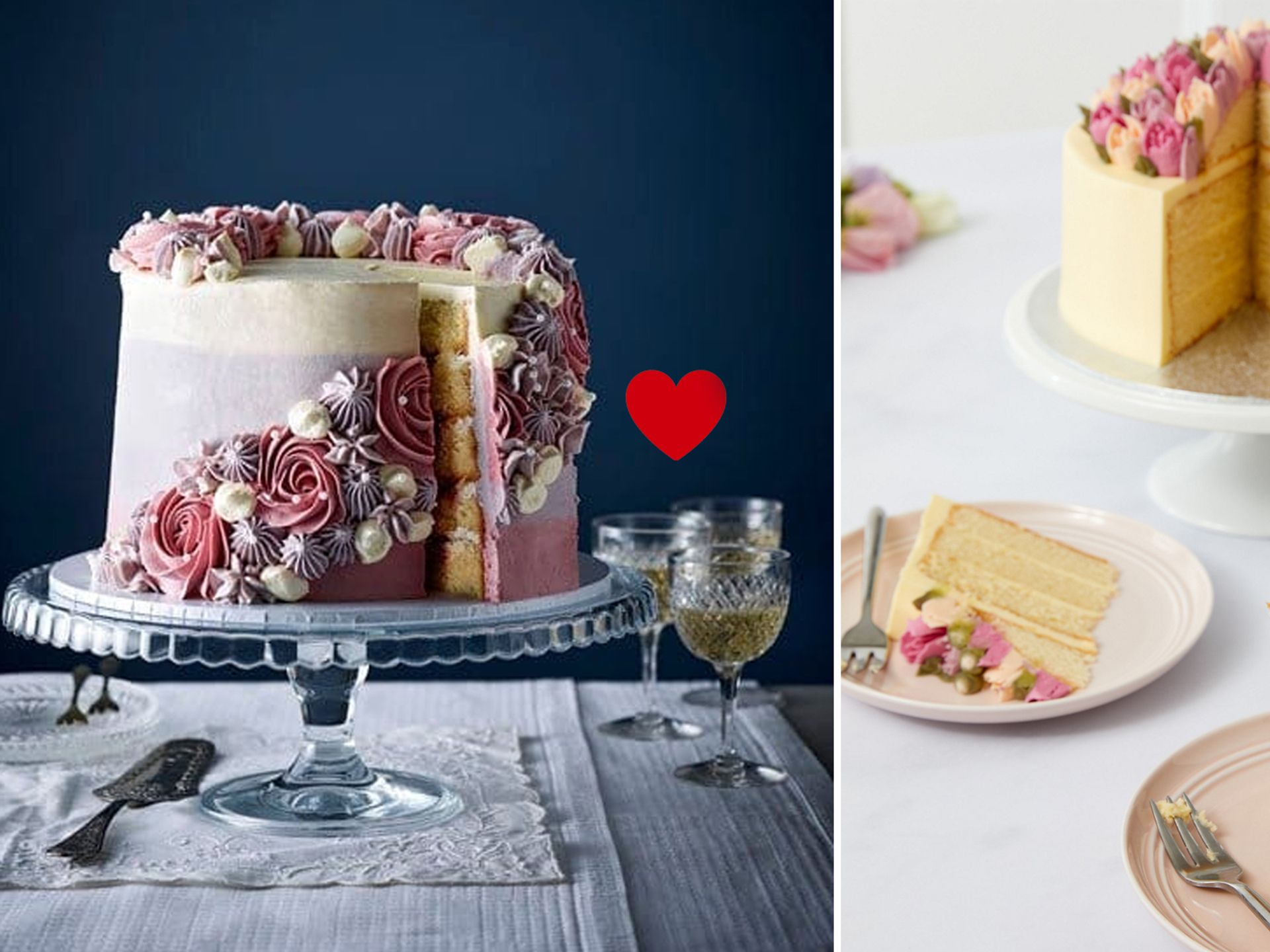 Beautiful Semi-Naked & Naked Wedding Cake Ideas | WedBoard
