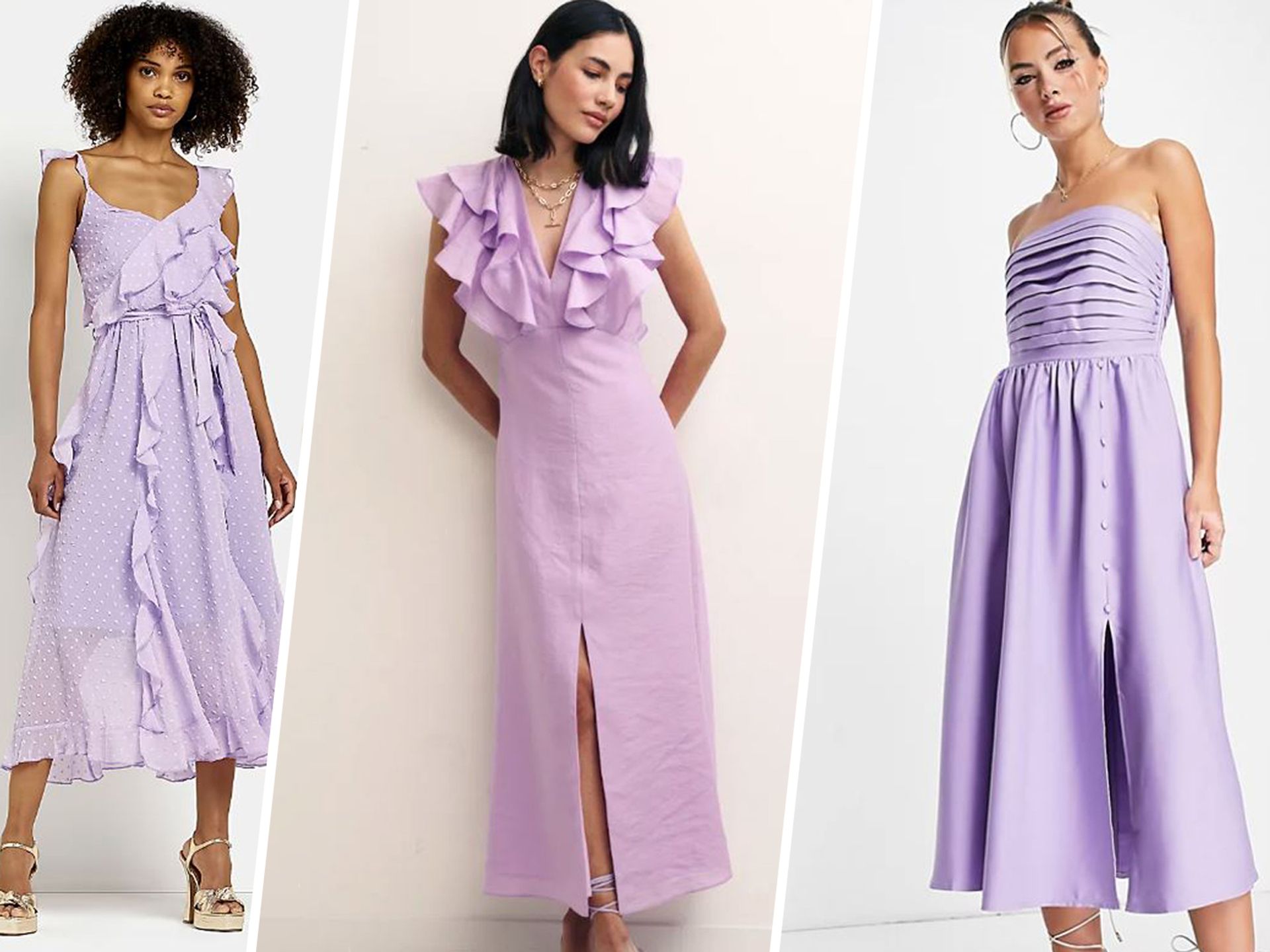 13 best lilac dresses for spring 2023: From M&S to ASOS, H&M & more | HELLO!