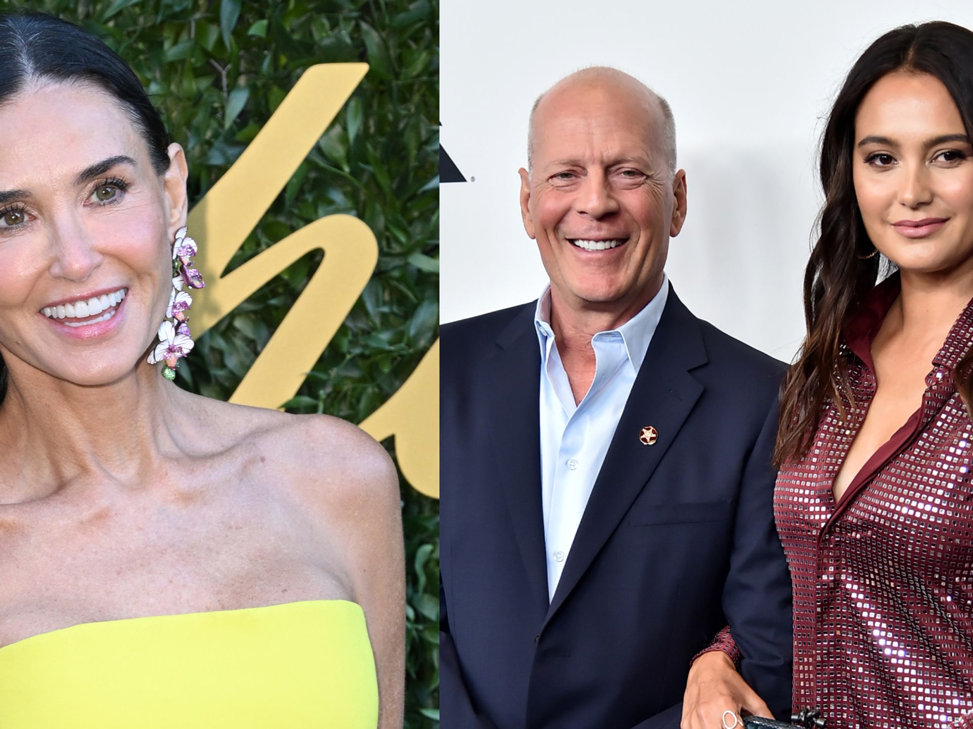 Demi Moore and Emma Heming come together to celebrate Bruce Willis with  heartwarming family photos | HELLO!