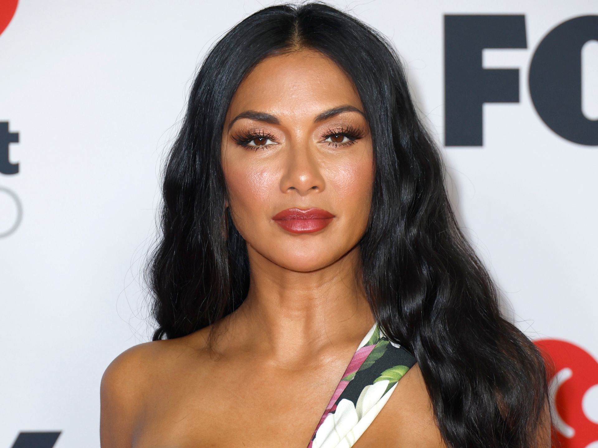 Nicole Scherzinger ups the ante in snatched leather pants and