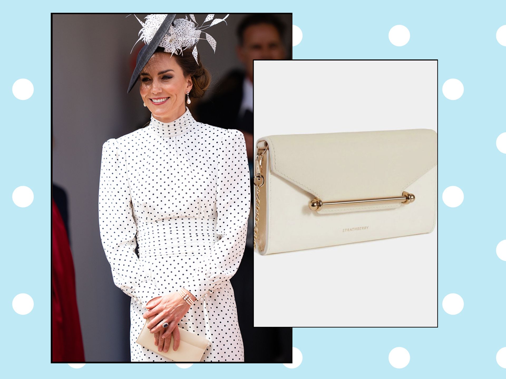 Kate Middleton's snakeskin clutch by Meghan Markle's favourite bag brand  sells out