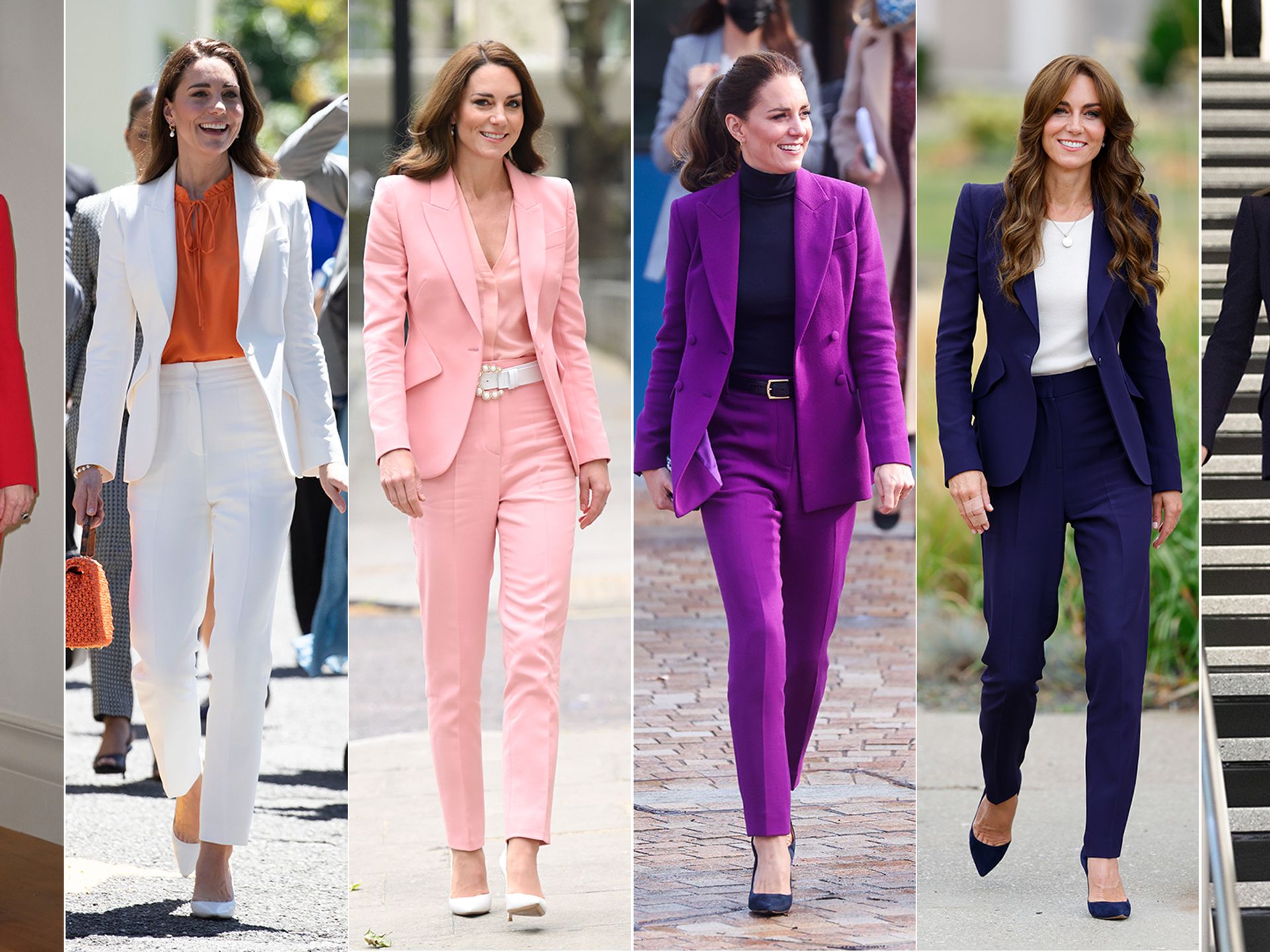 Kate Middleton outfits: The Duchess went out in trousers and a silk blouse  today