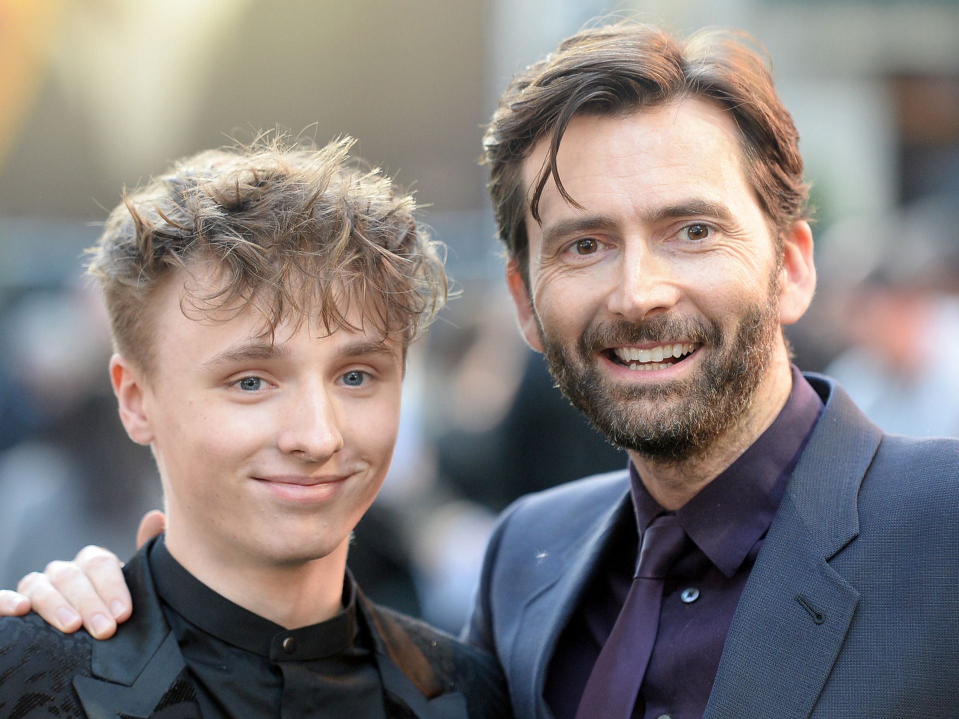 Dad-of-five David Tennant's close bond with adopted actor son Ty Tennant |  HELLO!