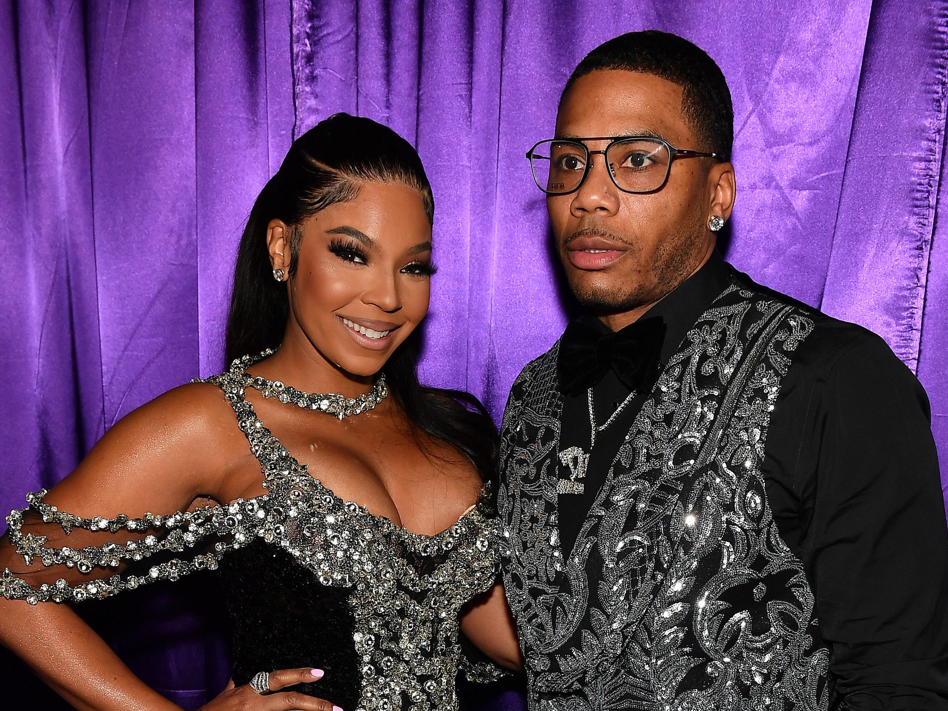 Ashanti shows off growing baby bump as she gushes over pregnancy journey  with Nelly | HELLO!