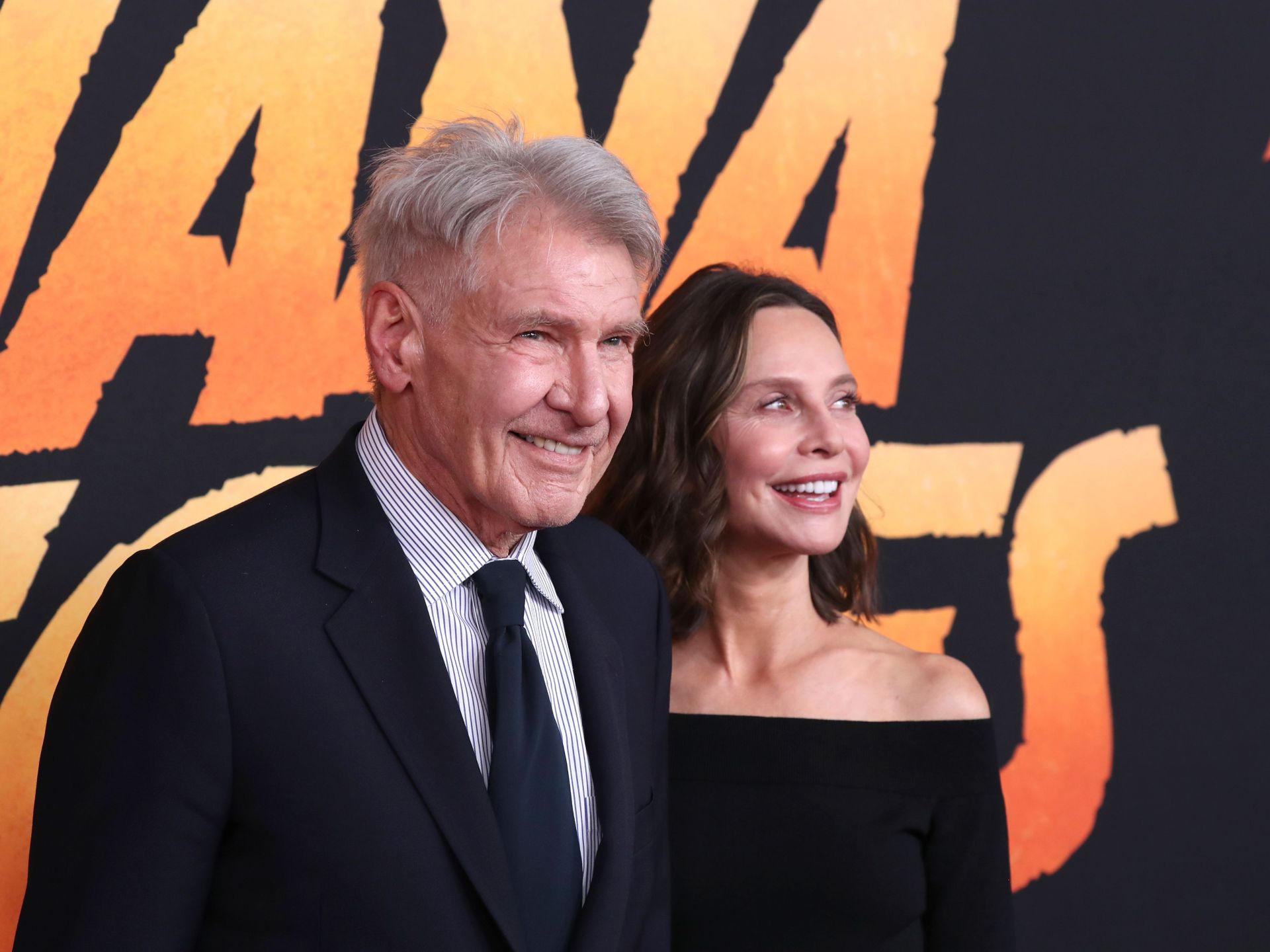 Harrison Ford, 80, steals the show on the red carpet as he steps out with  wife Calista Flockhart | HELLO!