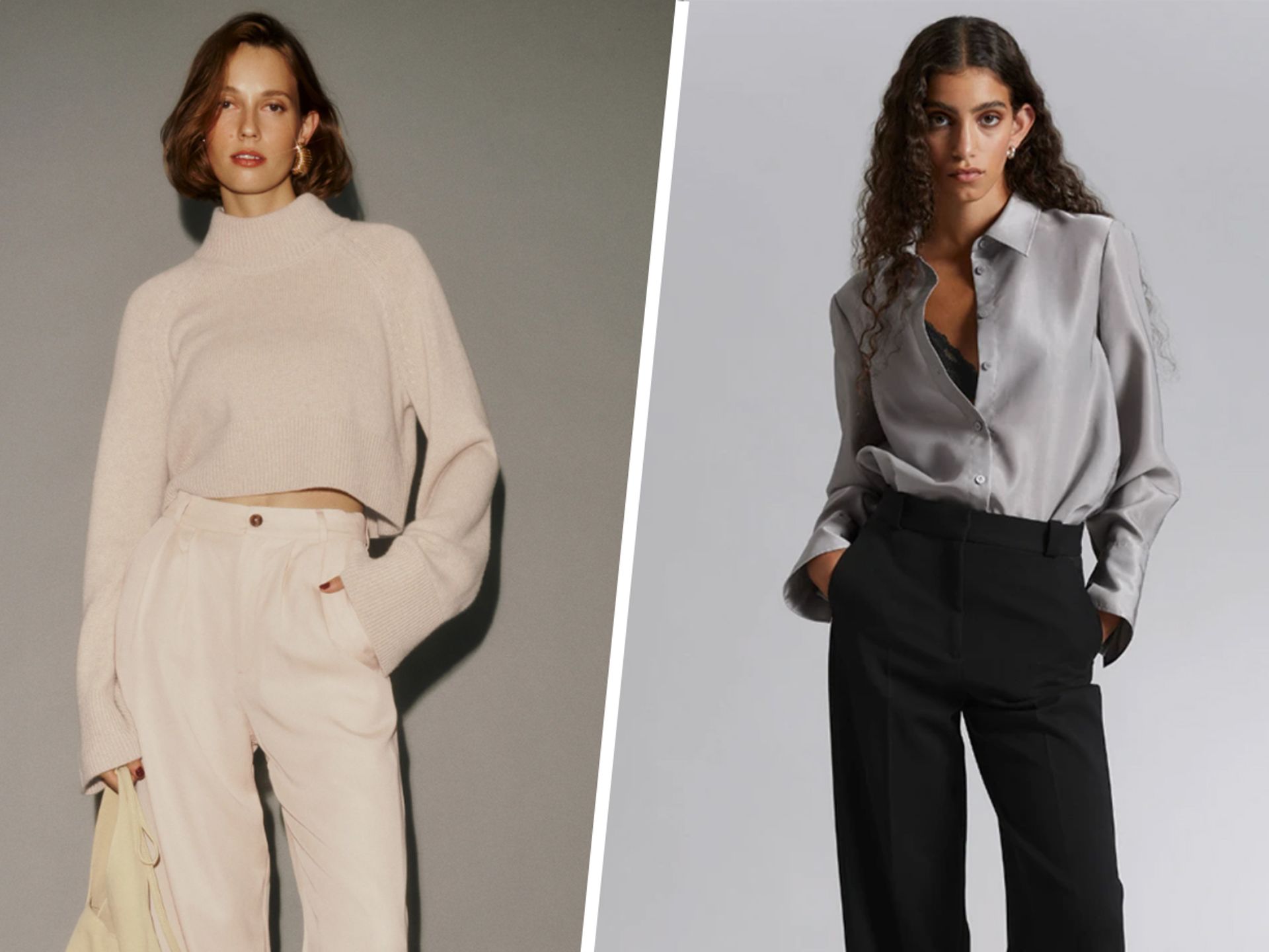 Lana - High Waisted Trousers - Sand – This is Unfolded-chantamquoc.vn