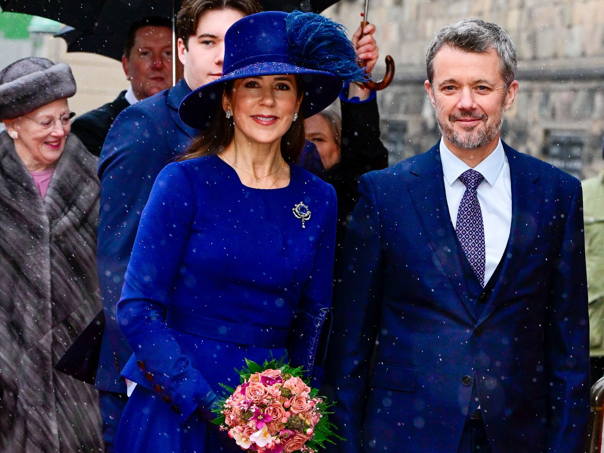 King Frederik and Queen Mary make first appearance since accession