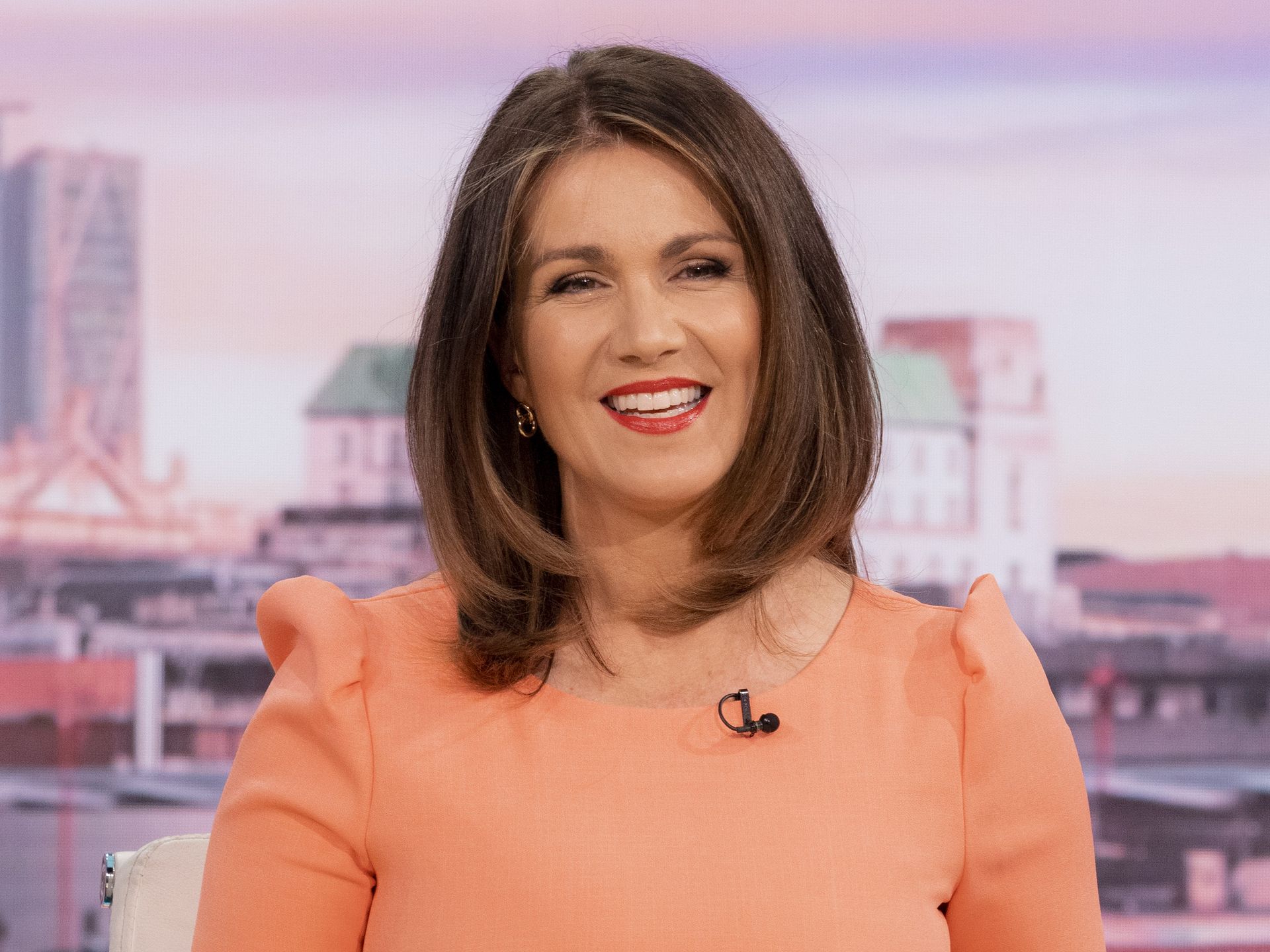 Susanna Reid at Buckingham Palace.