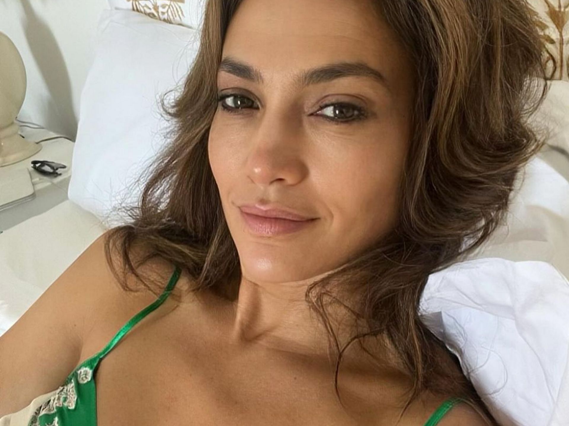 Jennifer Lopez, 54, is ageless as she poses in sheer top