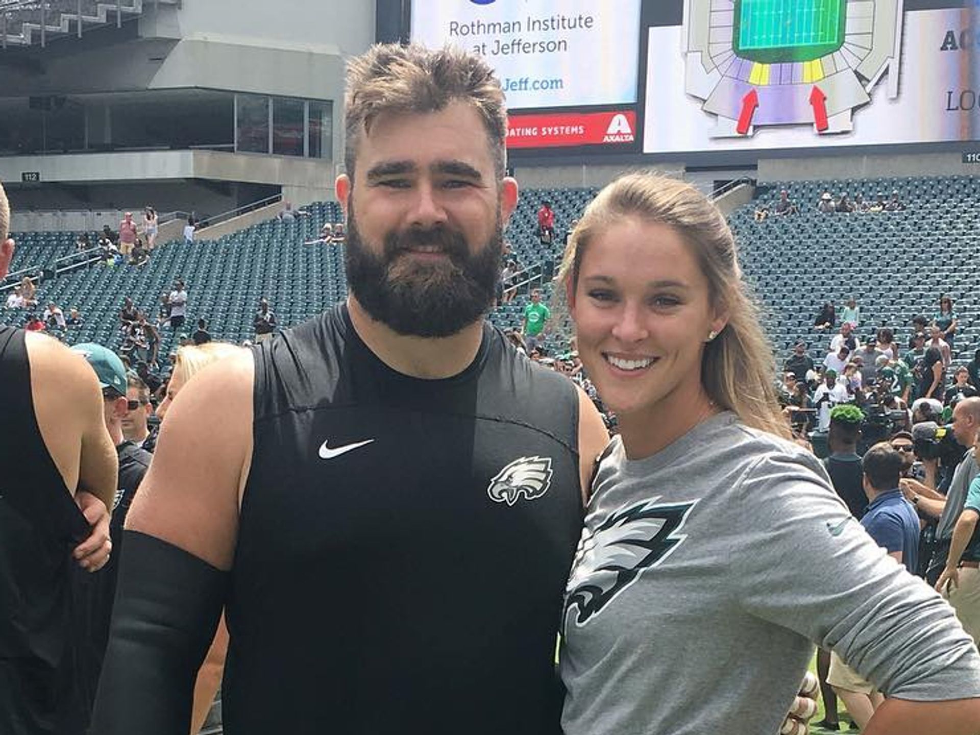 Jason Kelce and wife Kylie mourn heartbreaking family death: 'Lost part of  my soul today' | HELLO!