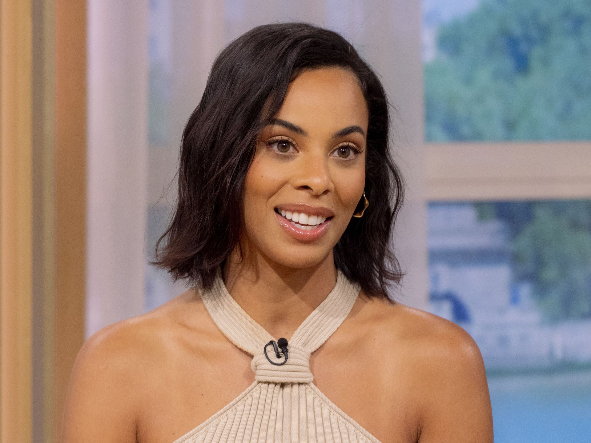 Rochelle Humes shows off the impressive security system she has to keep  family safe