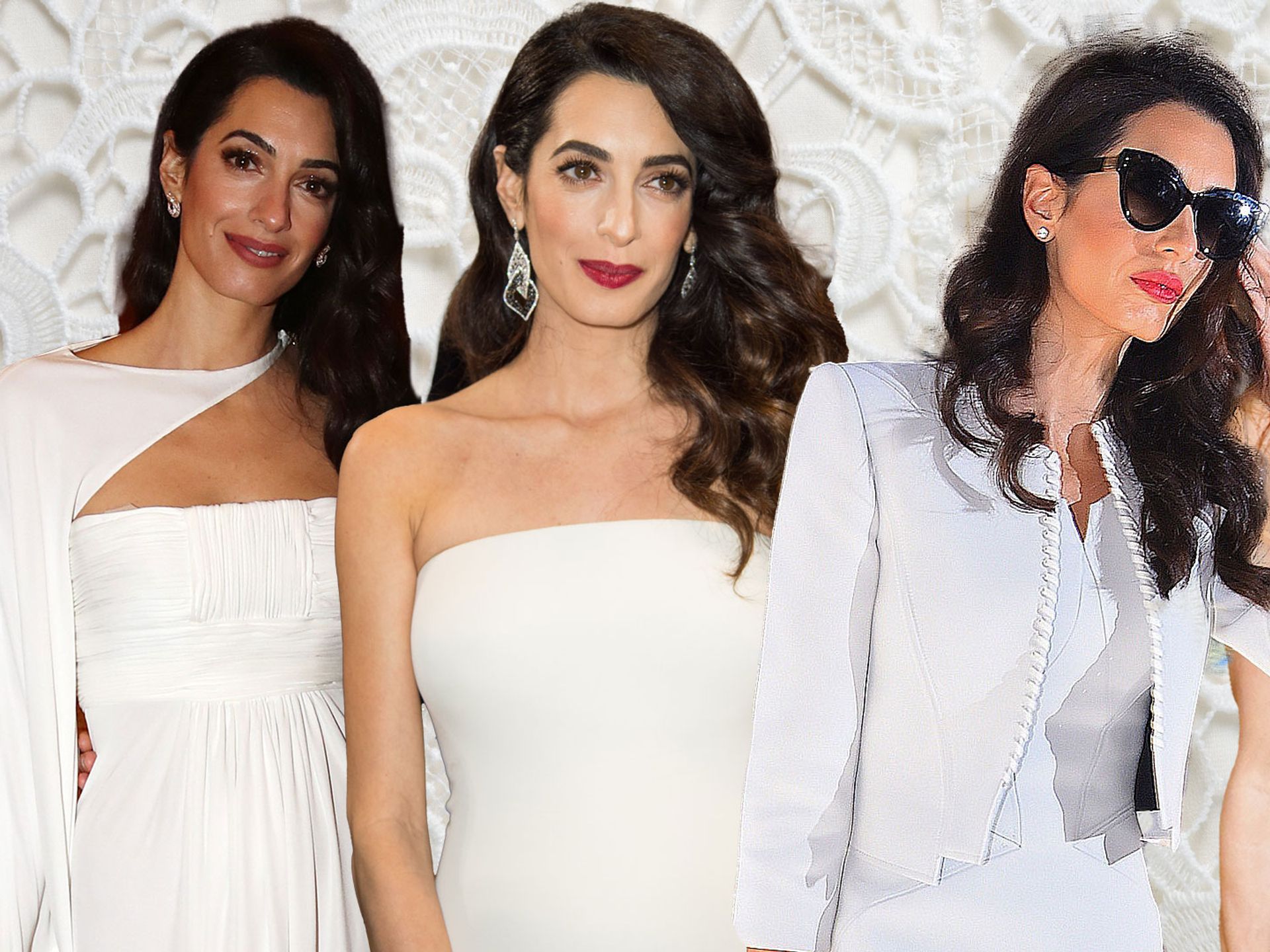 Amal clooney mustard dress best sale