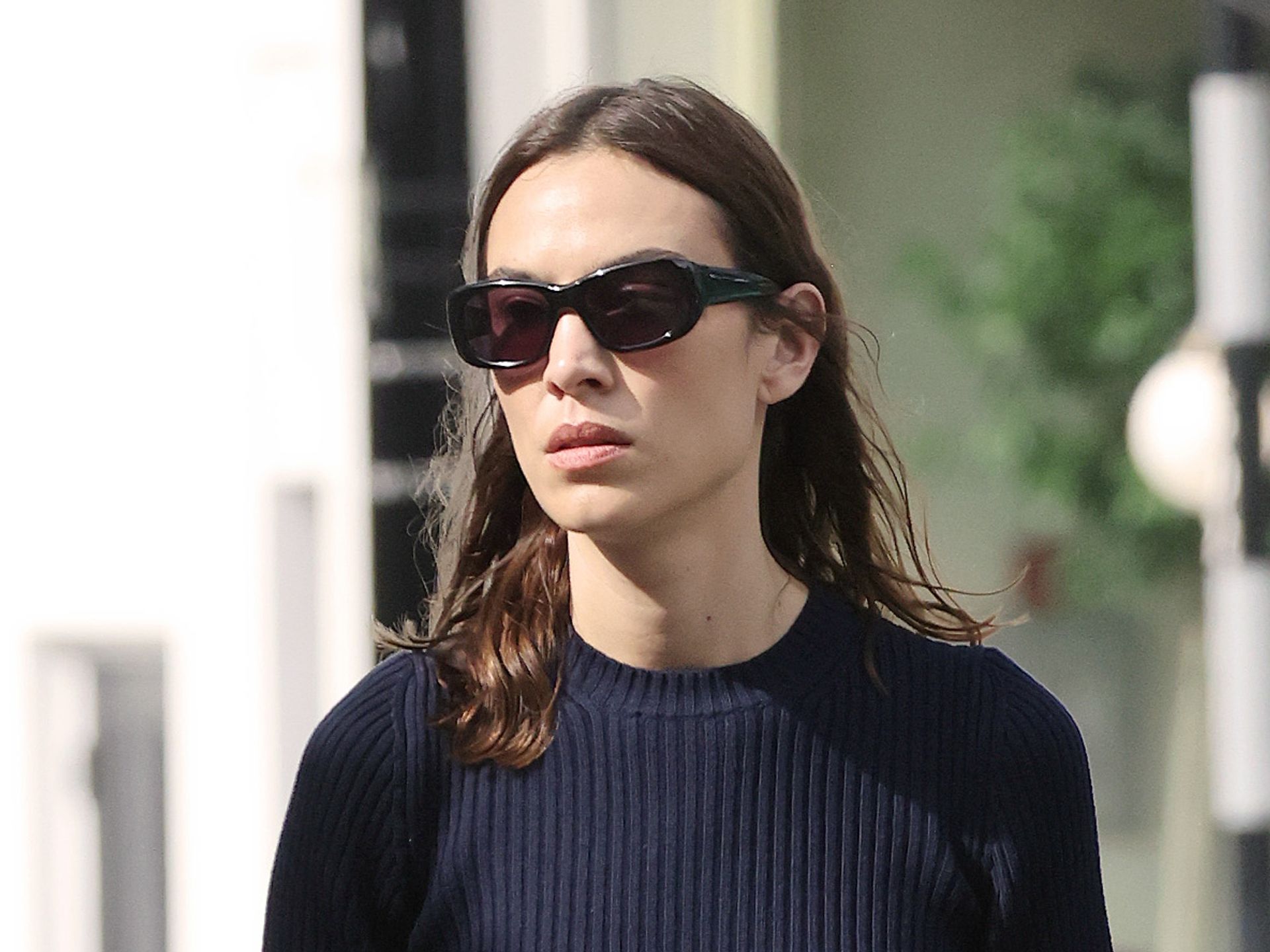 Alexa Chung's Red Jeans Outfit Is So Easy to Copy