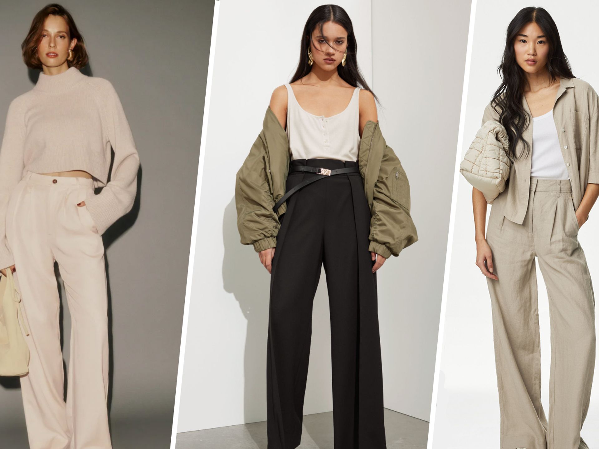 The best wide-leg trousers for women 2024: From M&S to Zara & MORE