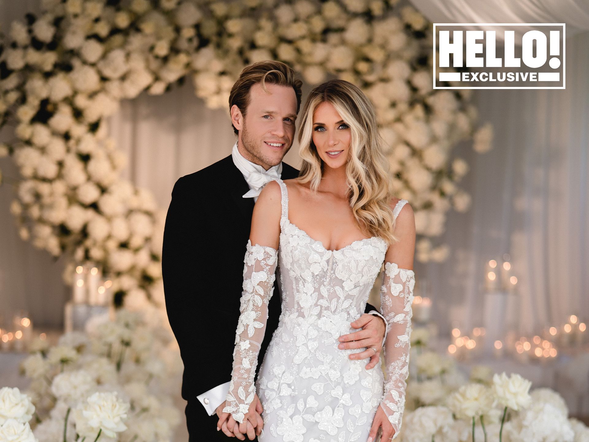 Exclusive: inside Olly Murs and Amelia Tank's magical wedding - see all the  pictures