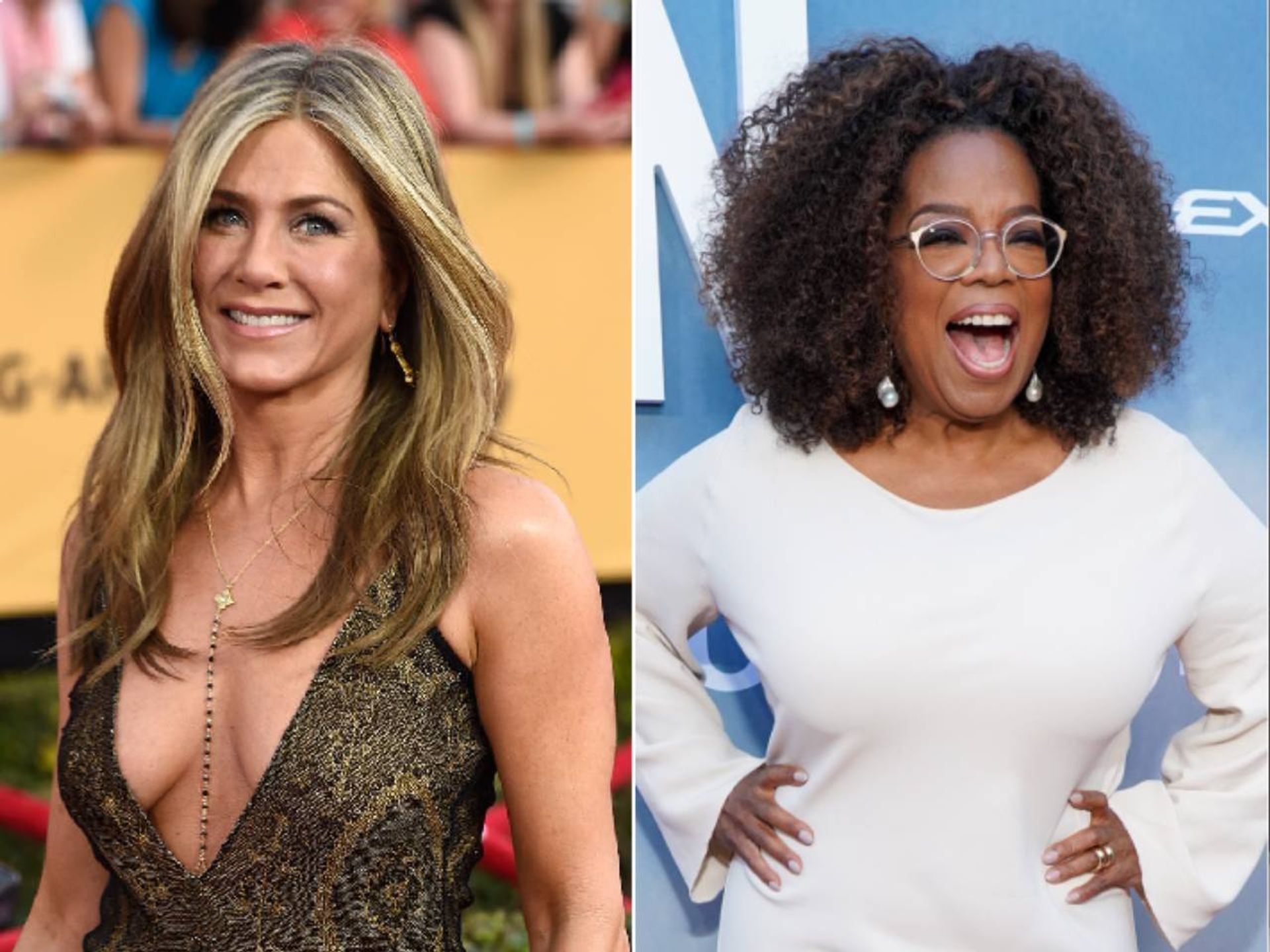 Oprah Winfrey: I thought about calling Jennifer Aniston or Tom