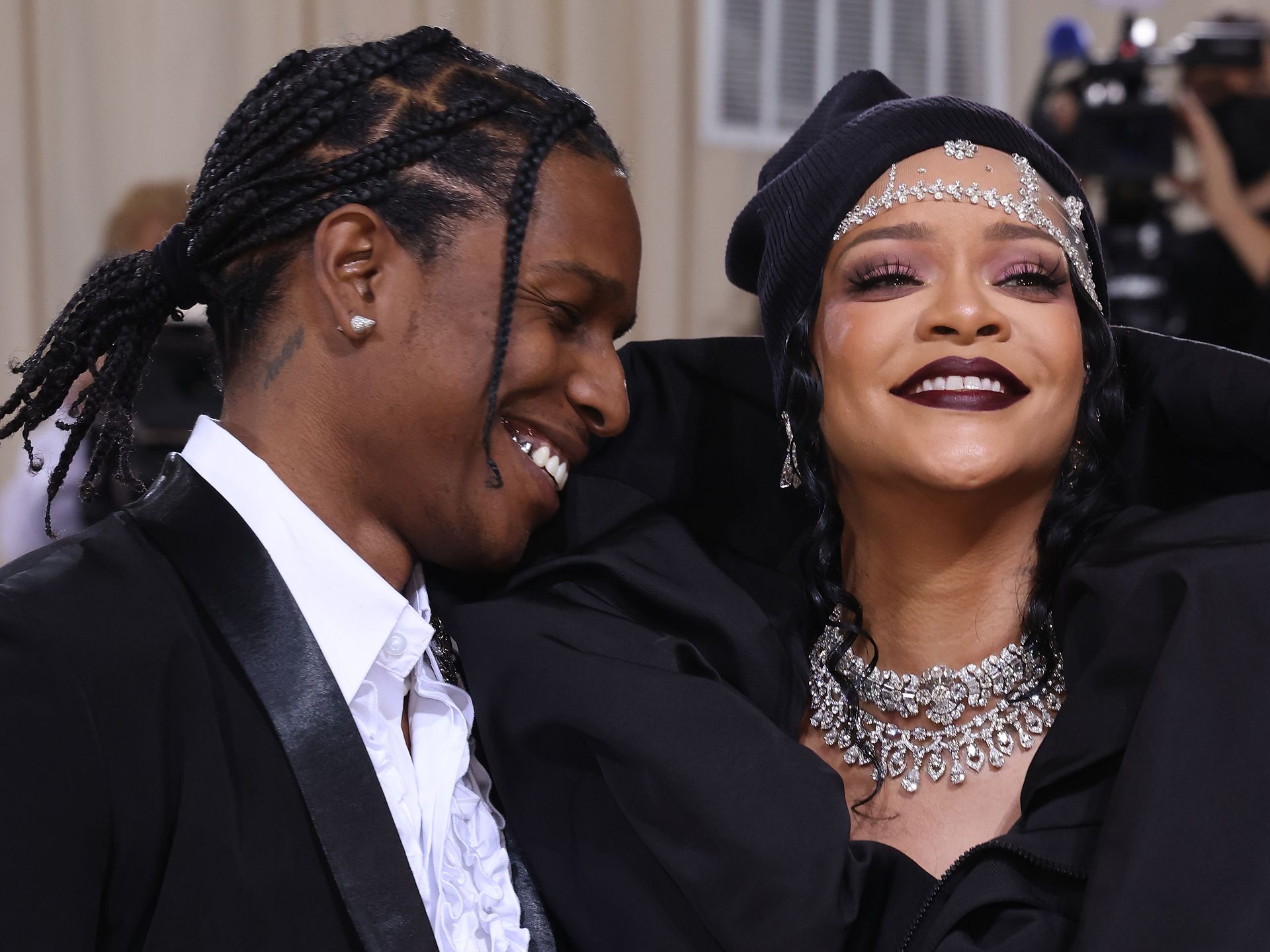 Rihanna and ASAP share adorable never-before-seen snaps with toddler RZA  and baby Riot | HELLO!