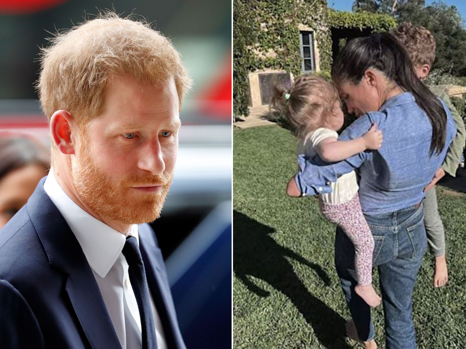 Prince Harry feels Archie and Lilibet 'cannot feel at home' in UK in  emotional statement | HELLO!