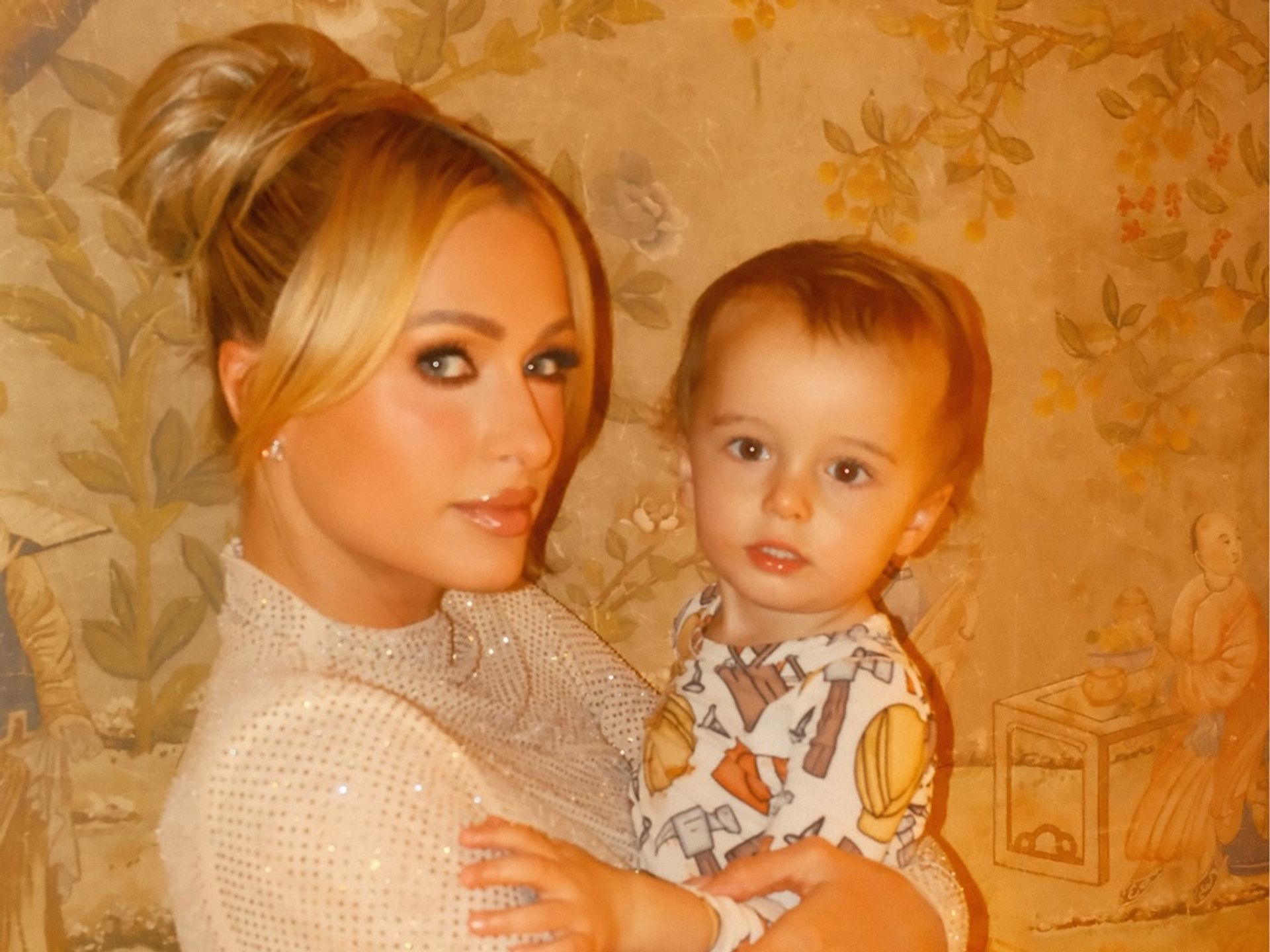Paris Hilton in disbelief as son Phoenix, 2, curses unexpectedly in new  video | HELLO!