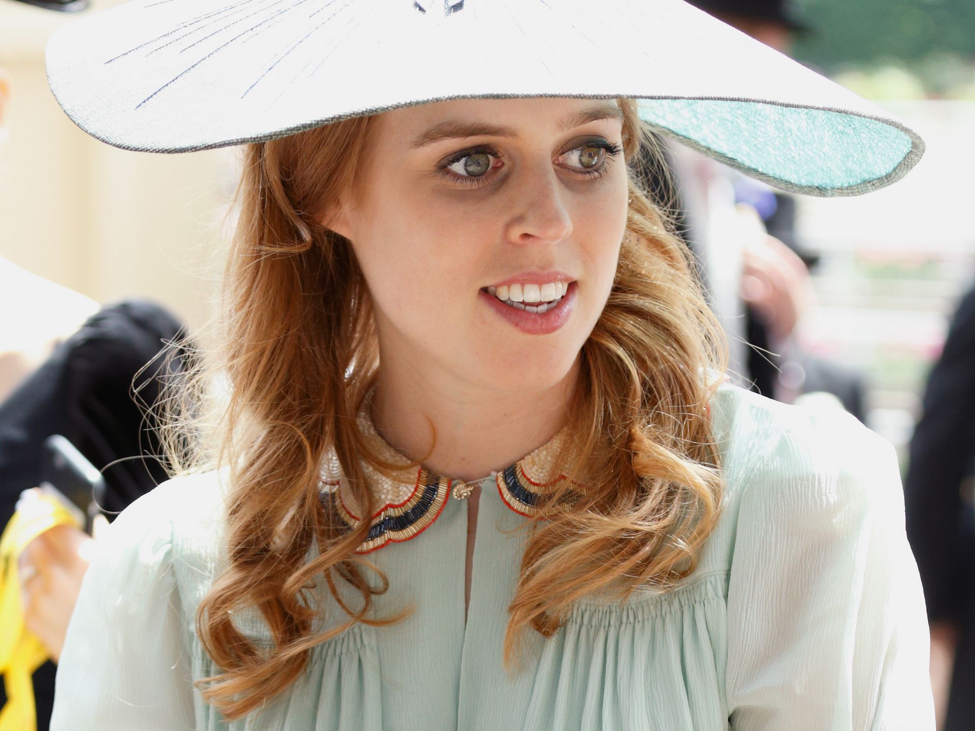 Princess Beatrice stuns in her favourite belted dress for touching