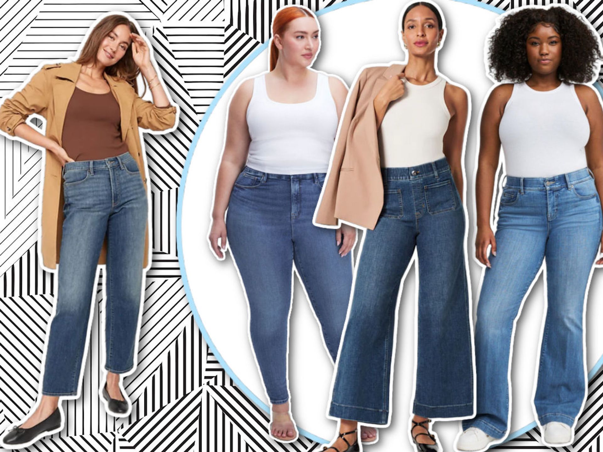 15 best tummy control jeans 2024: Flattering styles from Spanx to Judy Blue  and beyond | HELLO!