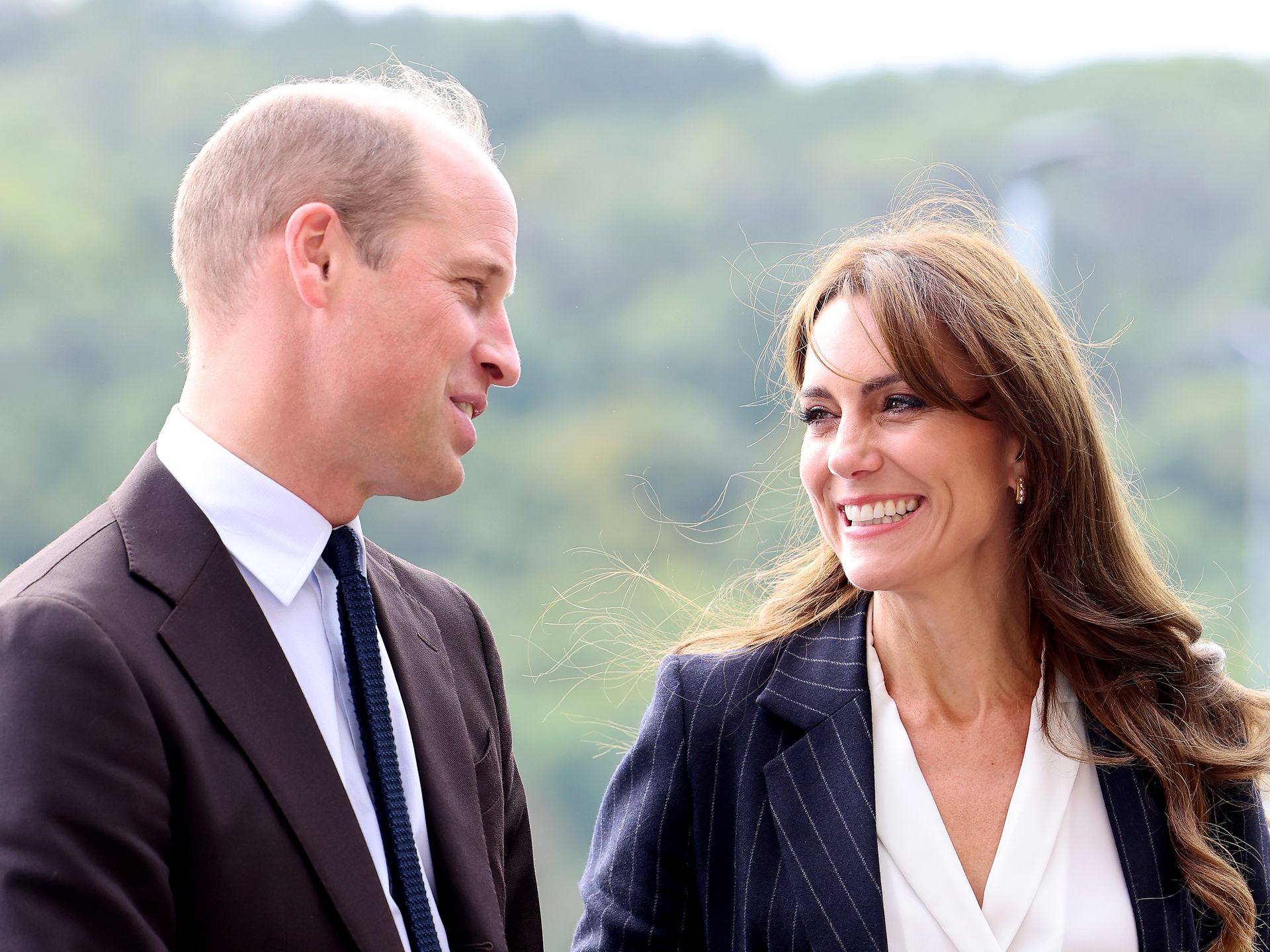 Prince William and Kate Middleton Joke About Prince Louis's