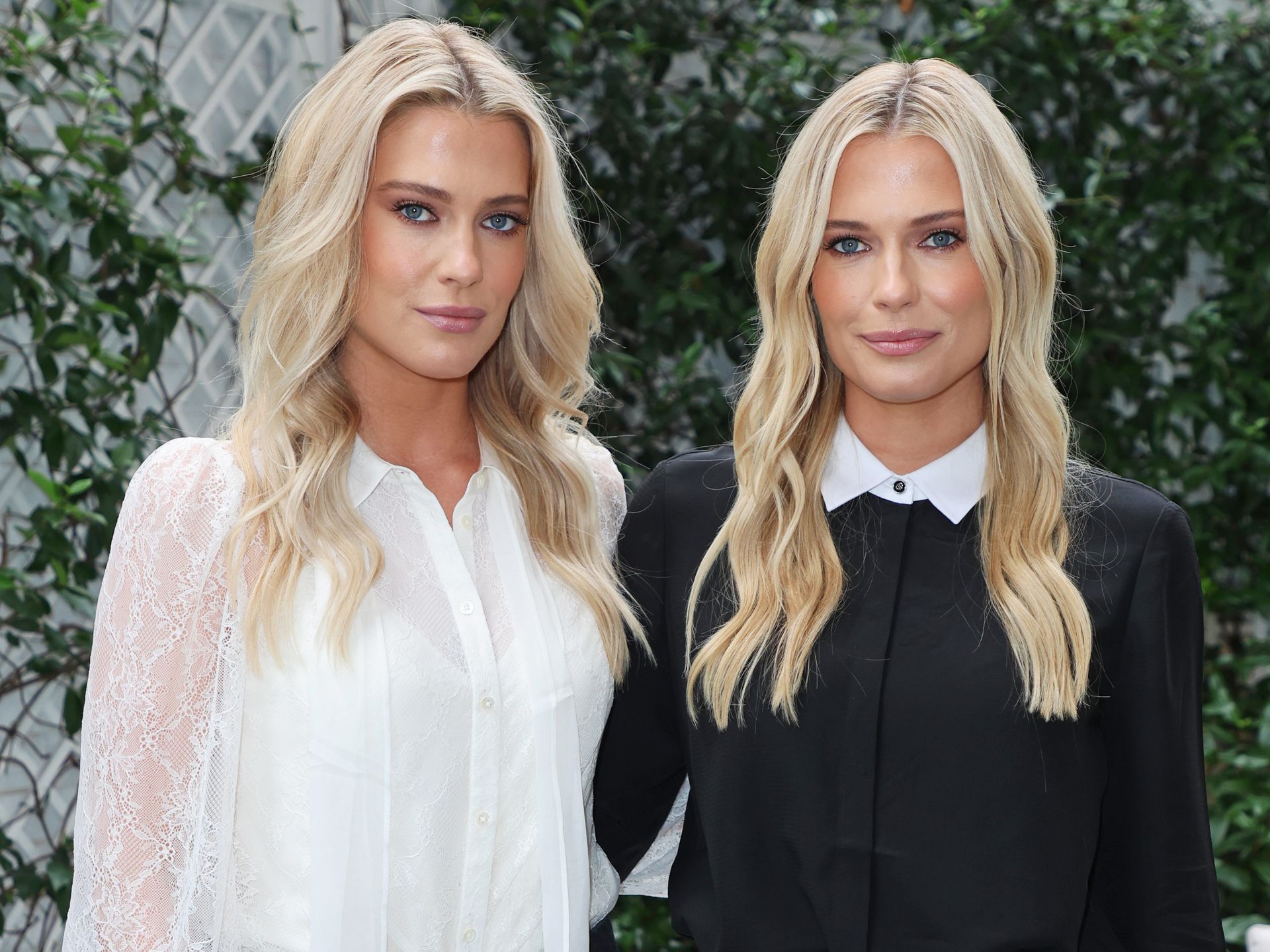 Lady Eliza Spencer stuns in leather trousers alongside twin-sister Amelia |  HELLO!