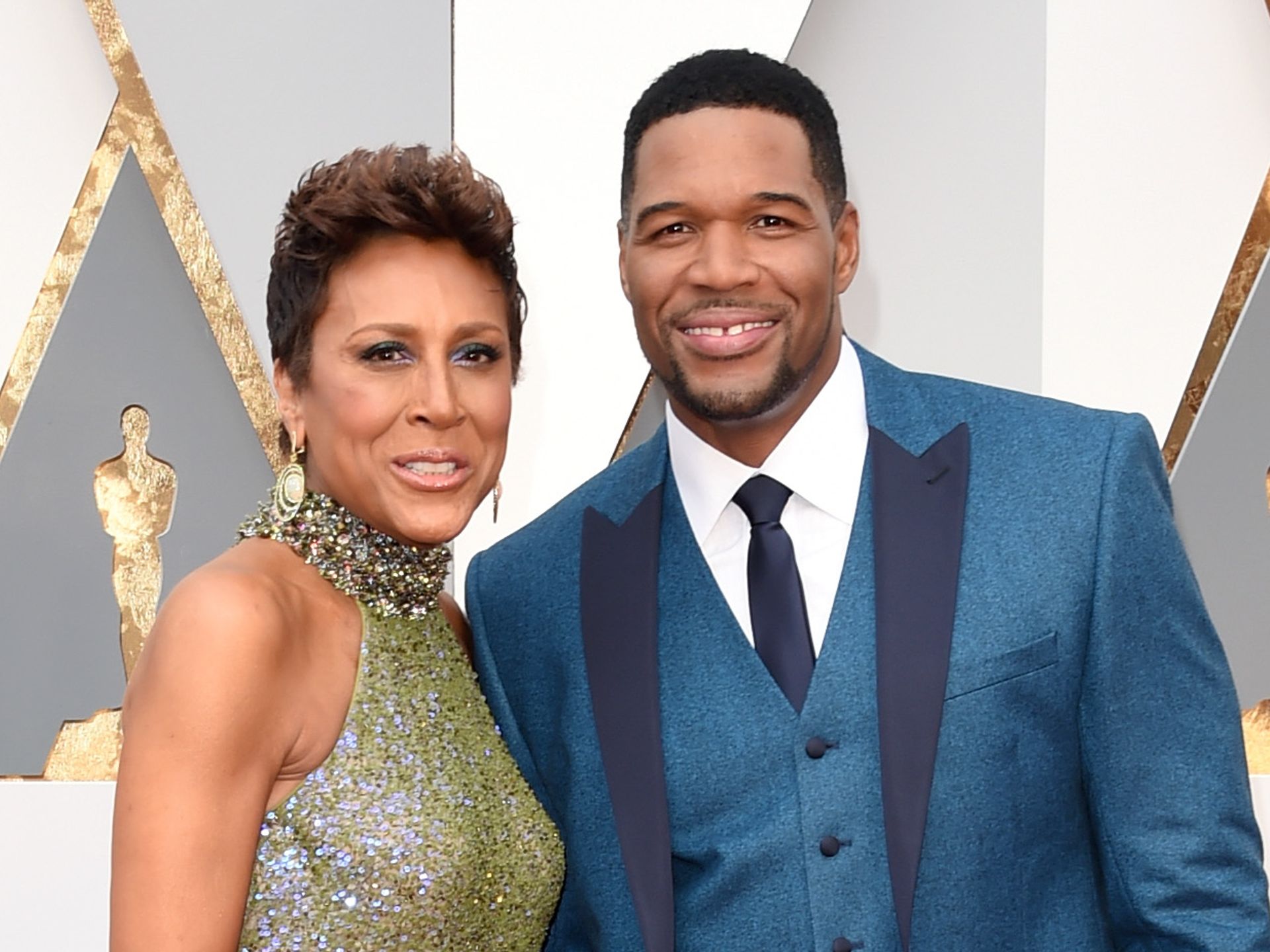 Michael Strahan calls out Robin Roberts during chaotic moment on GMA: 'Own up to it' | HELLO!