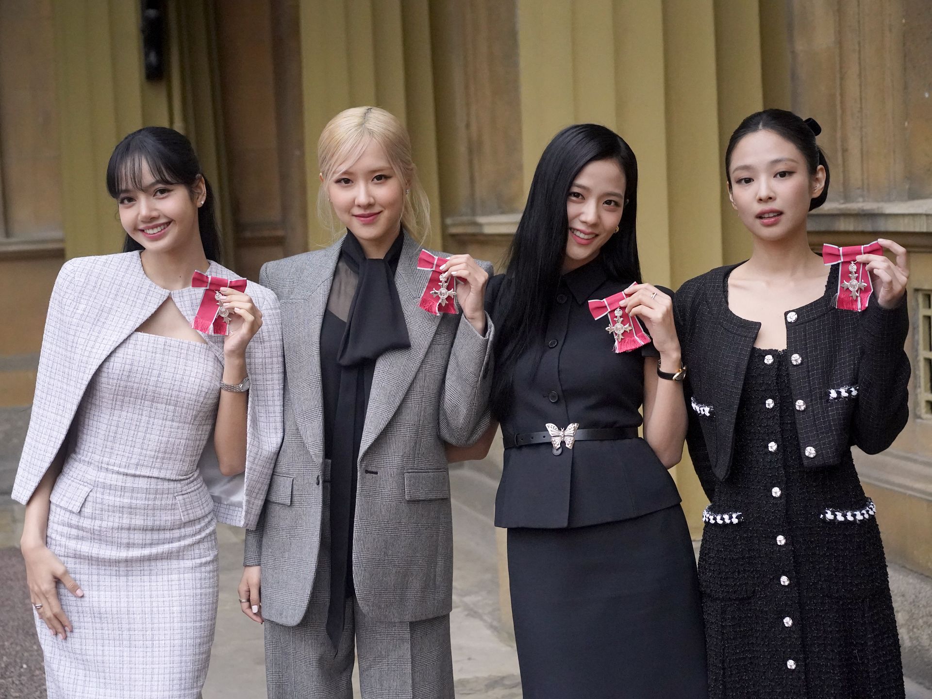 Blackpink accept their Honorary MBE from King Charles III in style