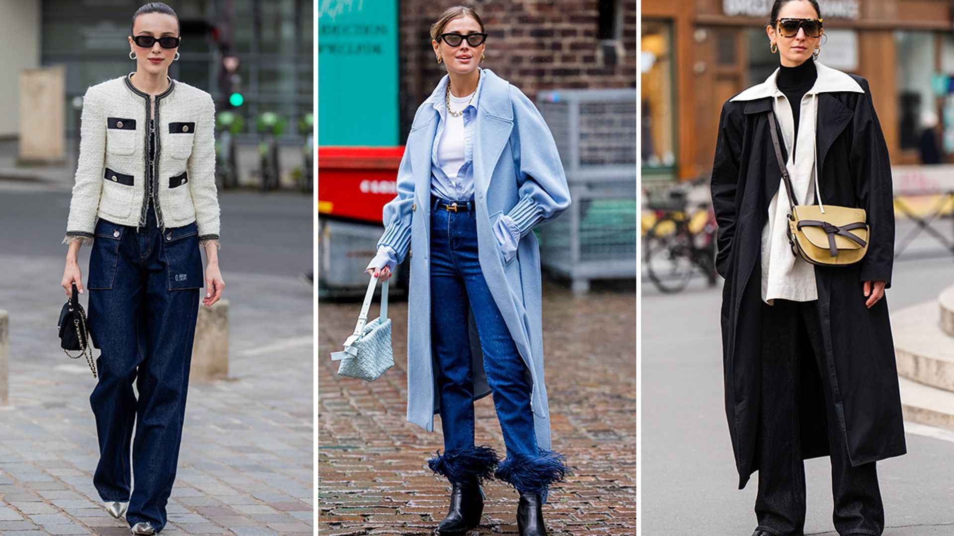 Best dark denim jeans and how to style them this season - shop now | HELLO!