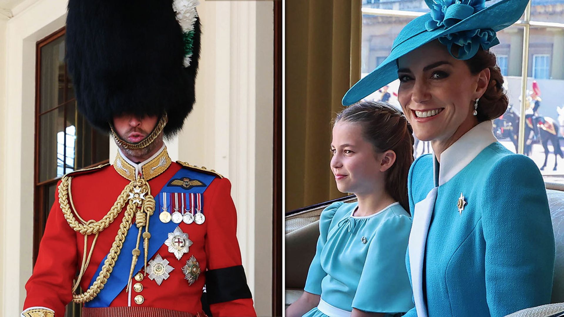 Prince William, Princess Kate and their children behind the scenes at Trooping the Colour